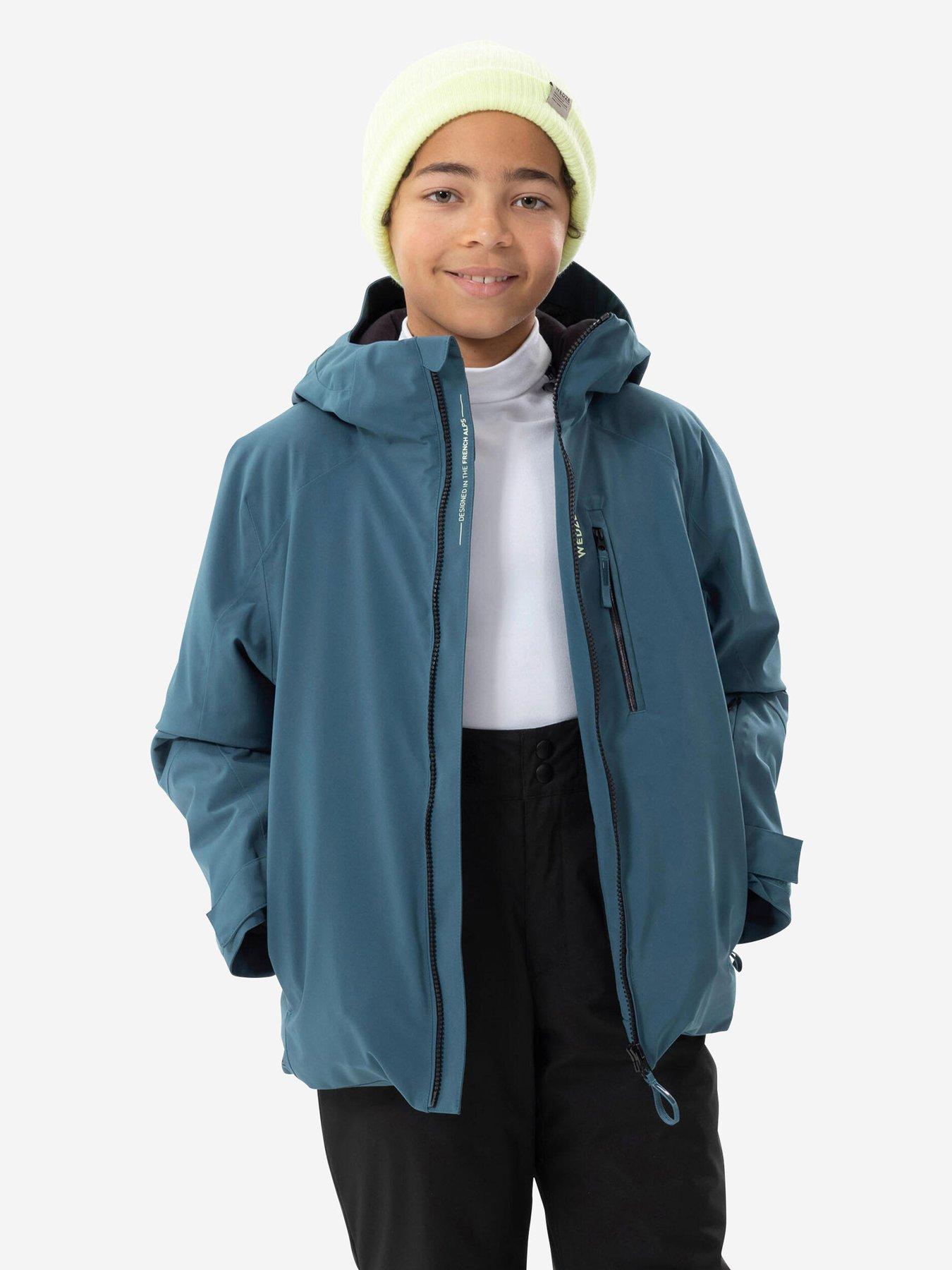 Decathlon Unisex Kids P 550 Ski Jacket, Blue, Size 8 Years