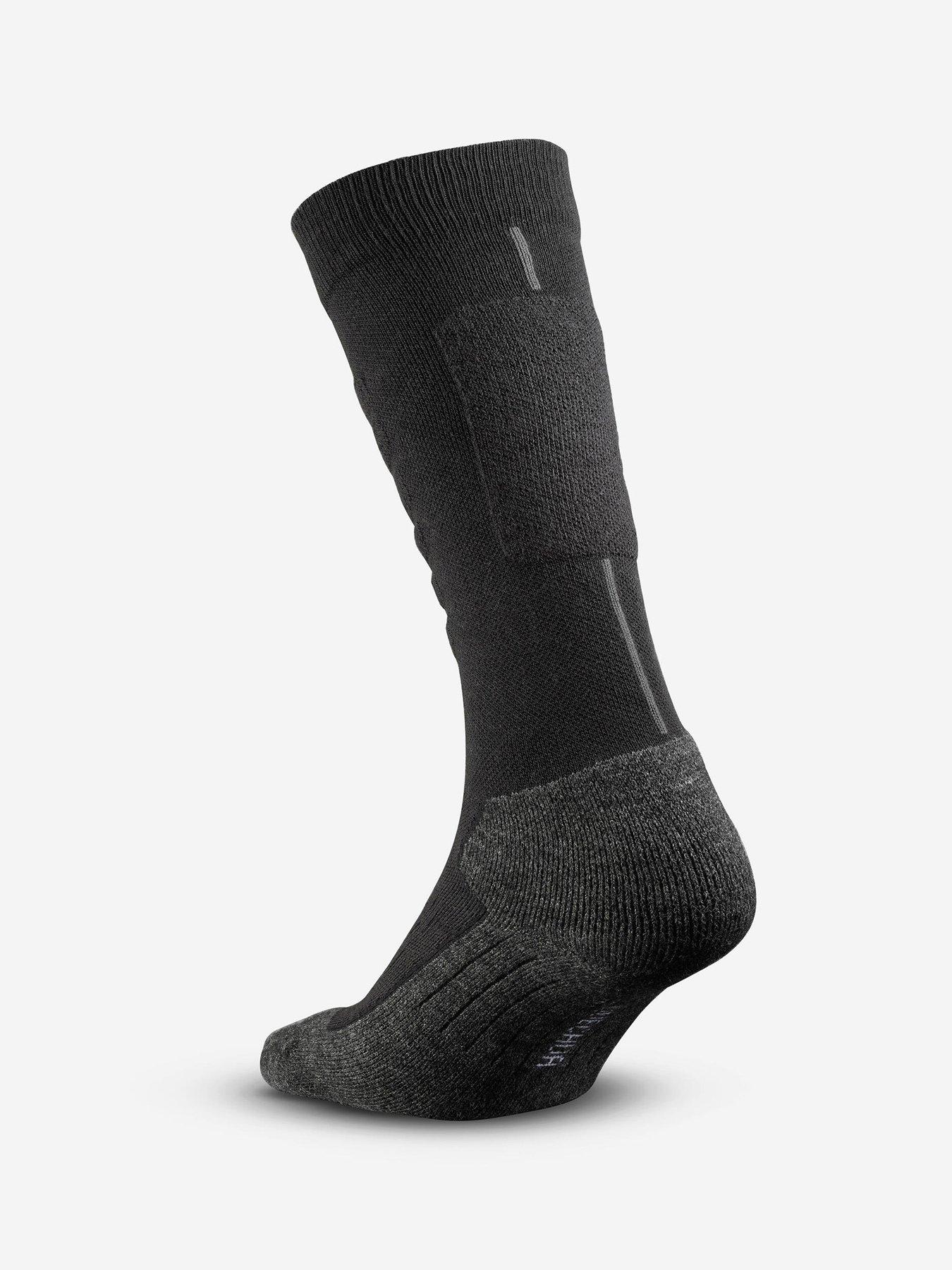 Image 4 of 4 of Decathlon Unisex Ski Socks 100 - Black
