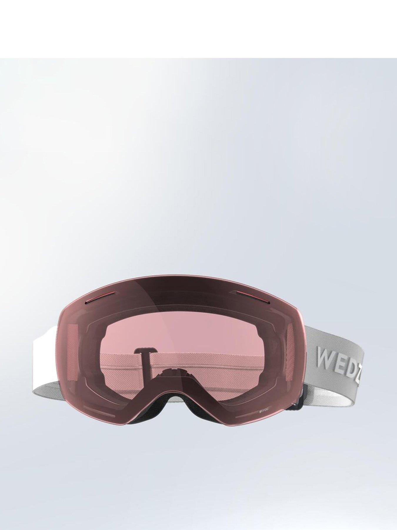 Decathlon Unisex All-Weather Skiing And Snowboarding Goggles G 900 - Off - White