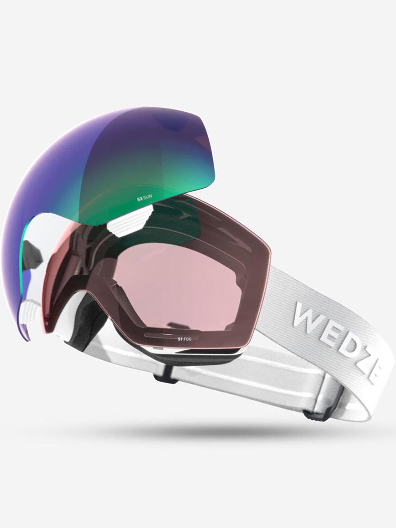 Image 3 of 5 of Decathlon Unisex All-Weather Skiing And Snowboarding Goggles G 900 - Off - White