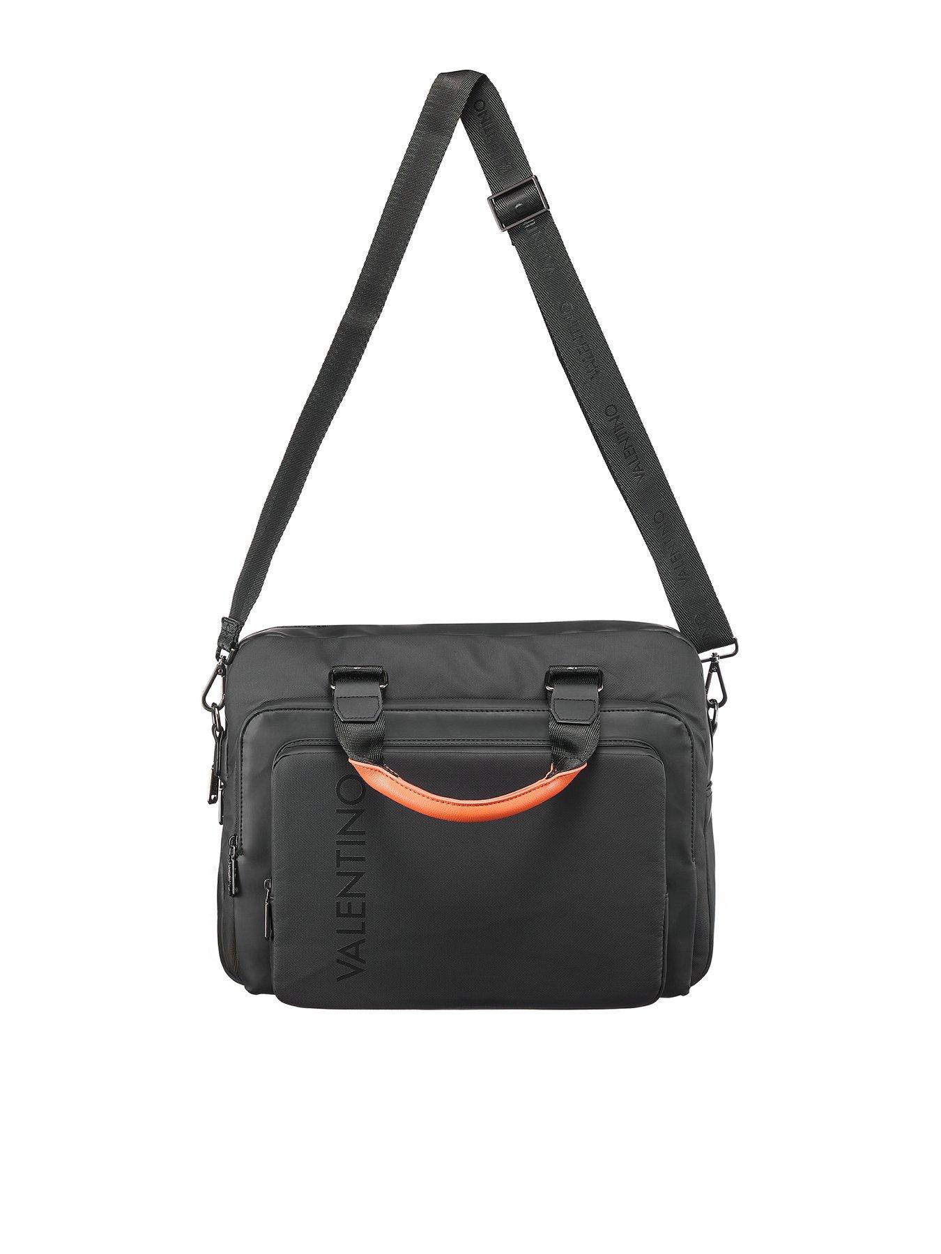 Valentino Dragonhawk Professional Briefcase Bag - Black