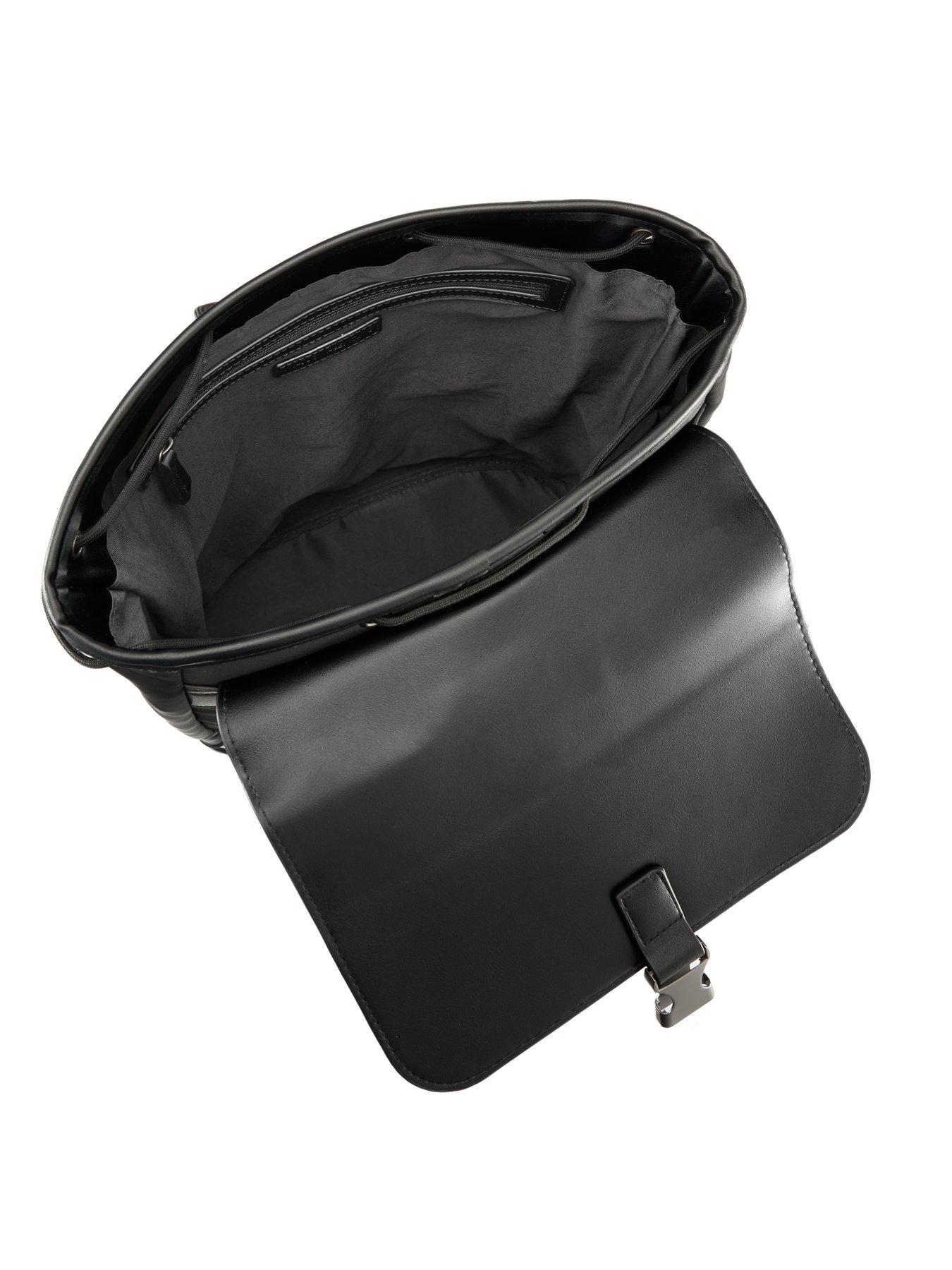 Image 6 of 6 of Valentino Nemesys Backpack With Laptop Compartment - Black