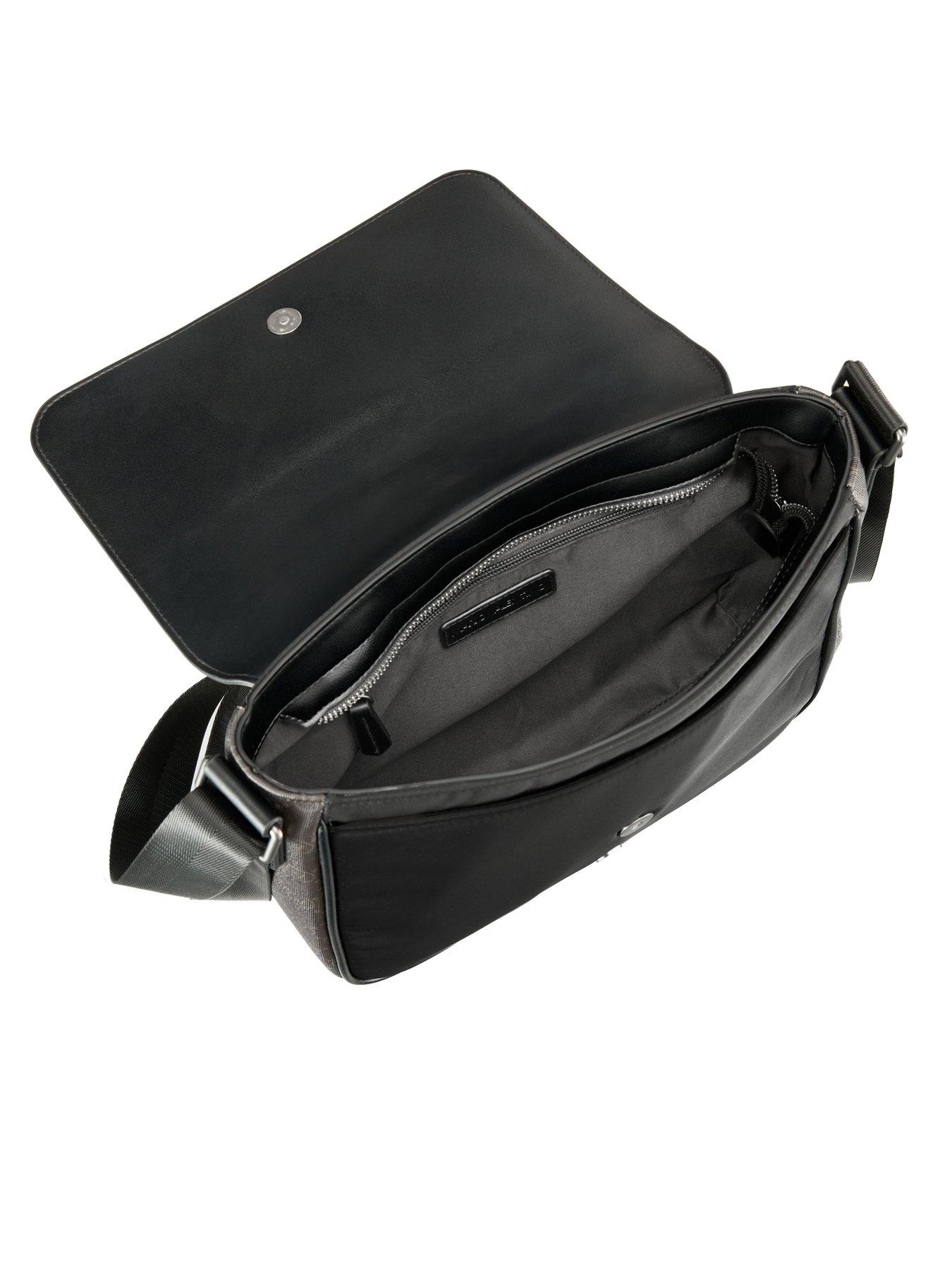 Image 6 of 6 of Valentino Valentin Nemesys Messenger Bag - Black