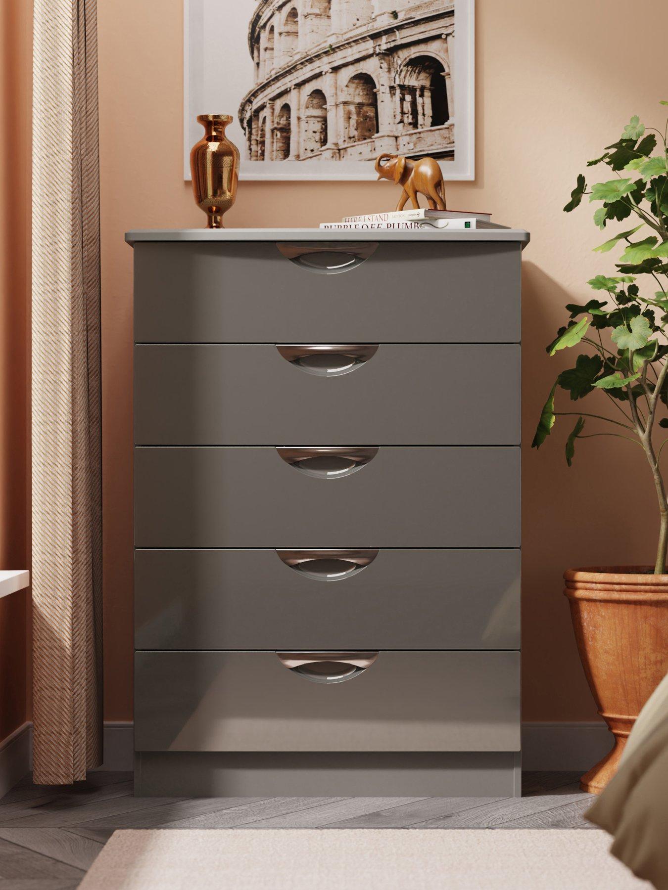 undefined Alva 5 Drawer Ready Assembled Chest
