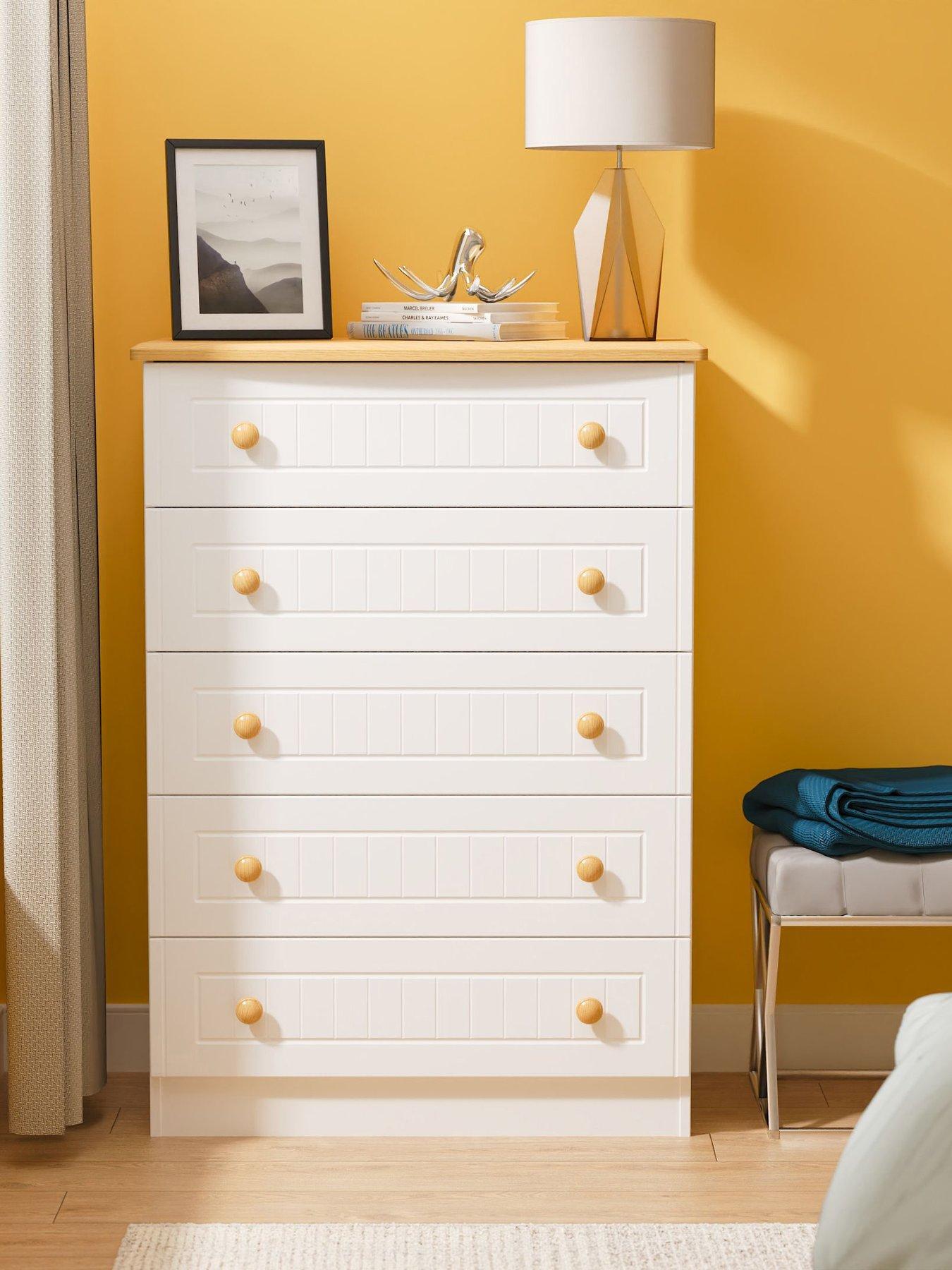 Swift Harrogate 5 Drawer Ready Assembled Chest