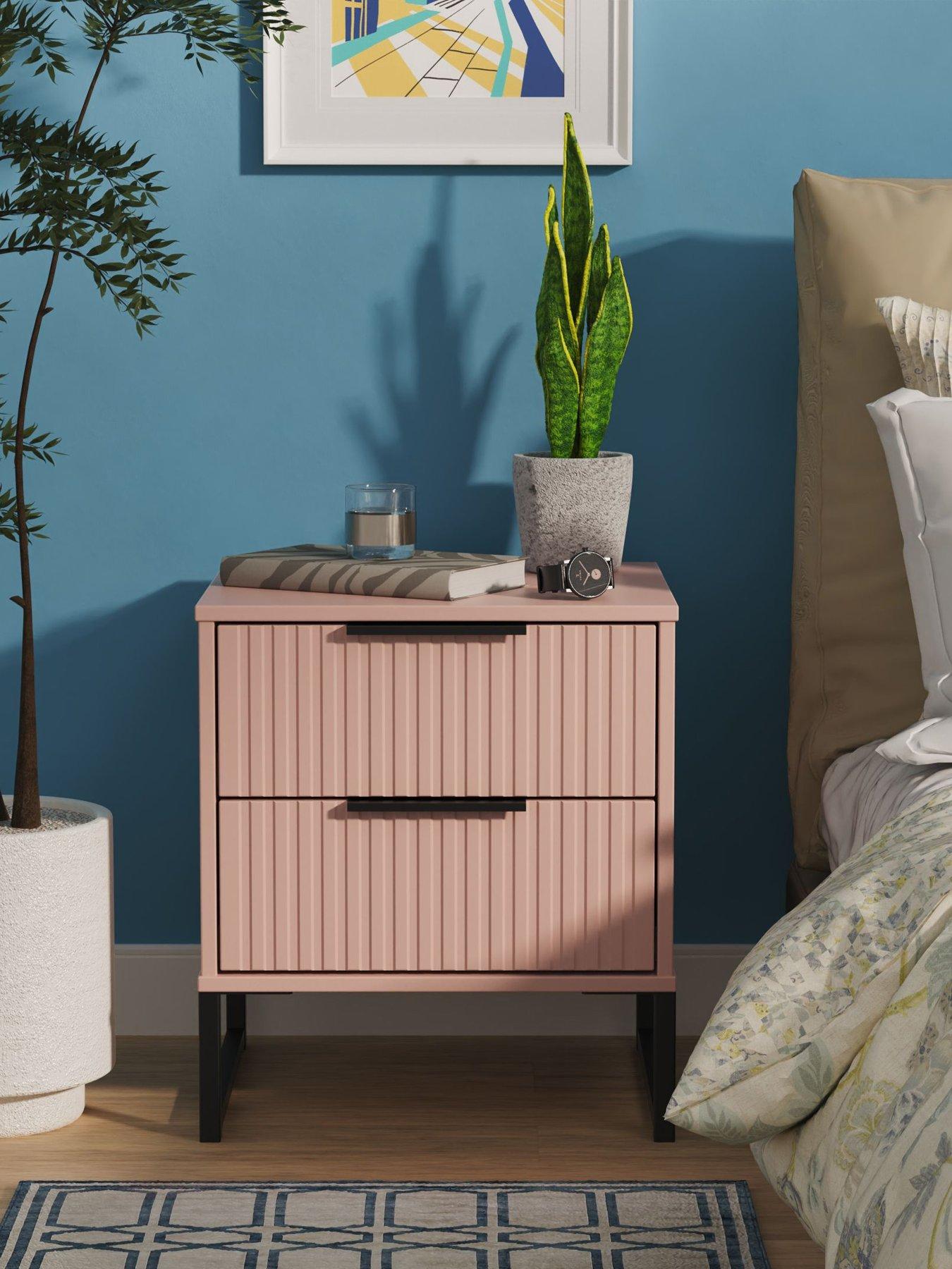 Image 1 of 6 of SWIFT Fara 2 Drawer Ready Assembled&nbsp;Bedside Table