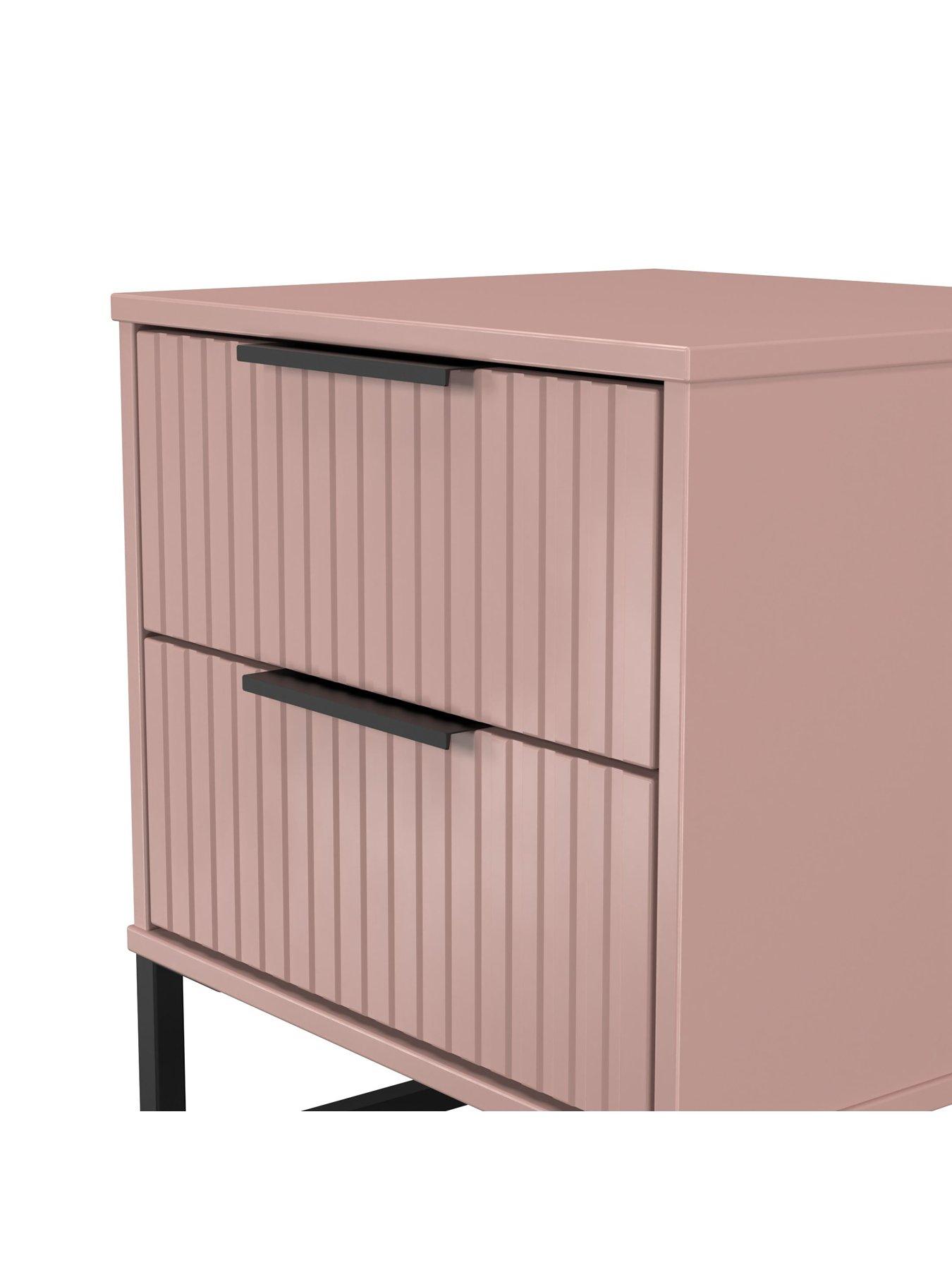 Image 4 of 6 of SWIFT Fara 2 Drawer Ready Assembled&nbsp;Bedside Table