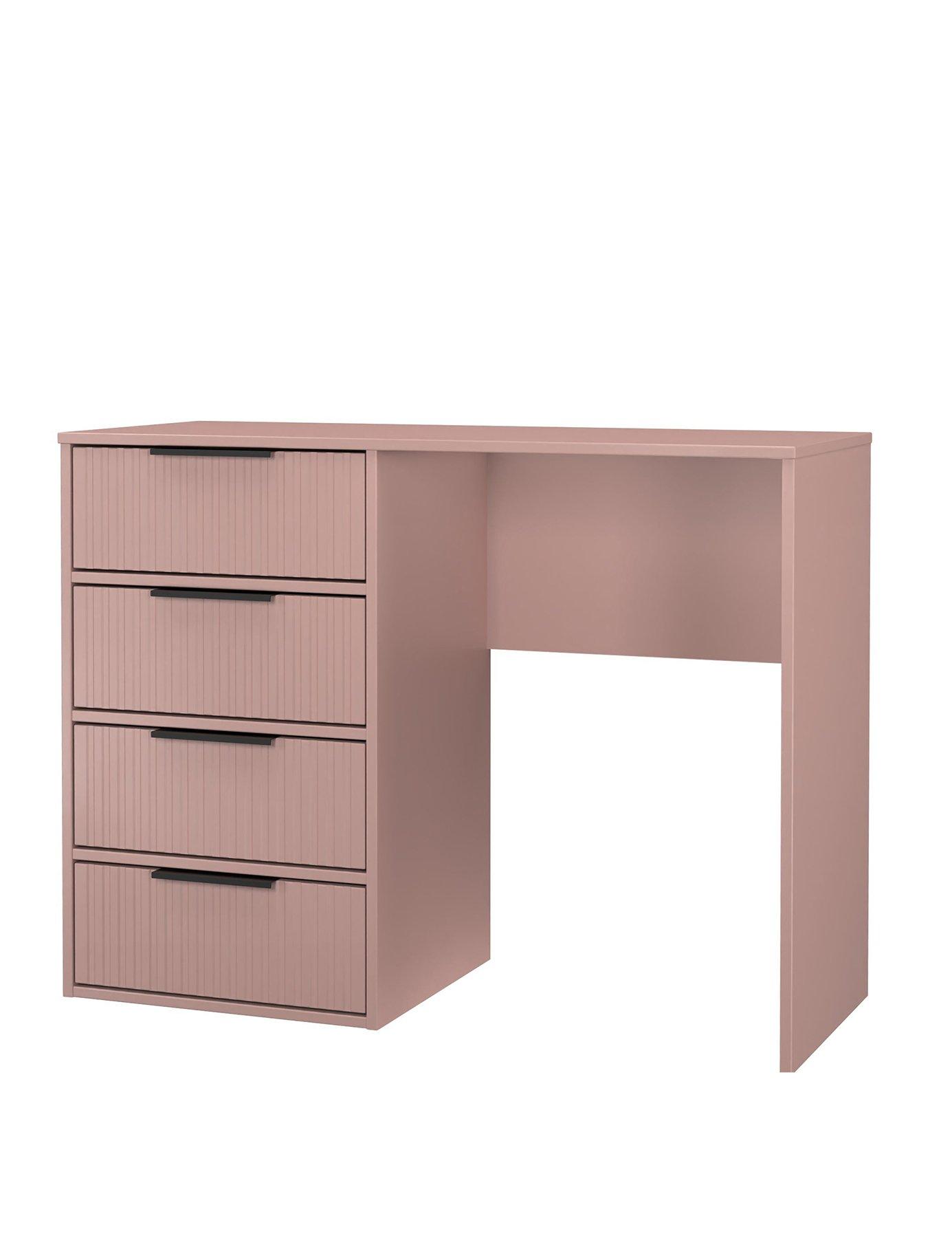 Image 3 of 6 of SWIFT Fara 4 Drawer Dressing Table &amp; Stool Set