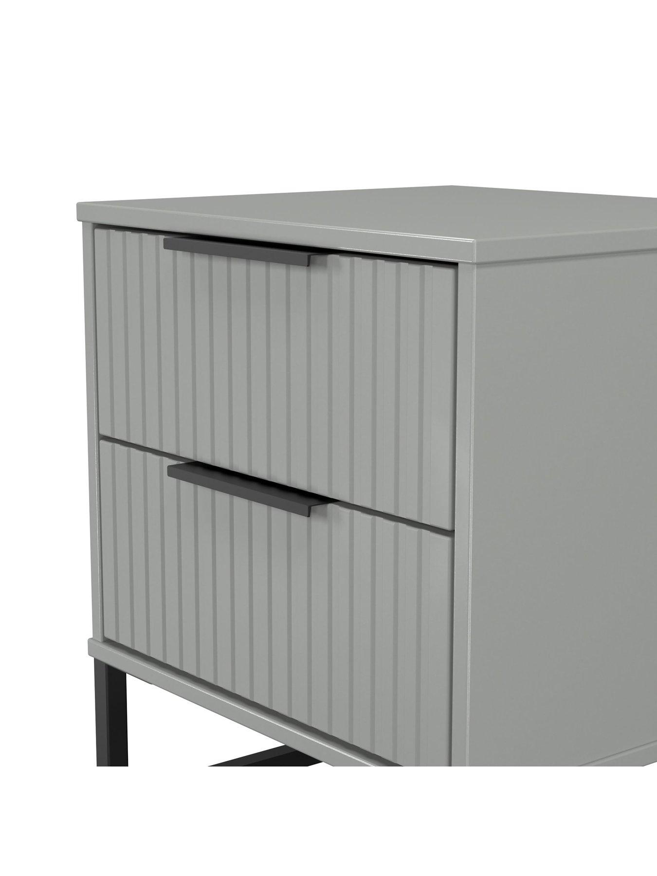 Image 4 of 6 of SWIFT Fara 2 Drawer Ready Assembled&nbsp;Bedside Table