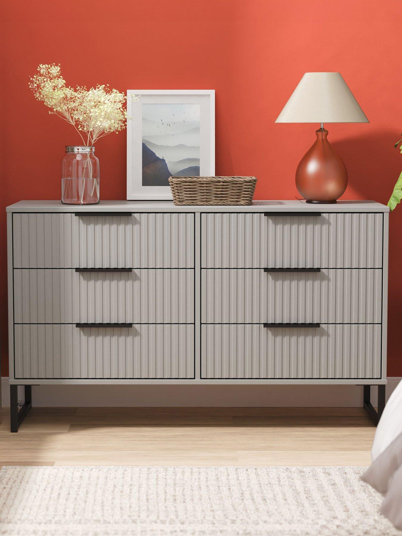 Swift Fara Ready Assembled & 6 Drawer Midi Chest