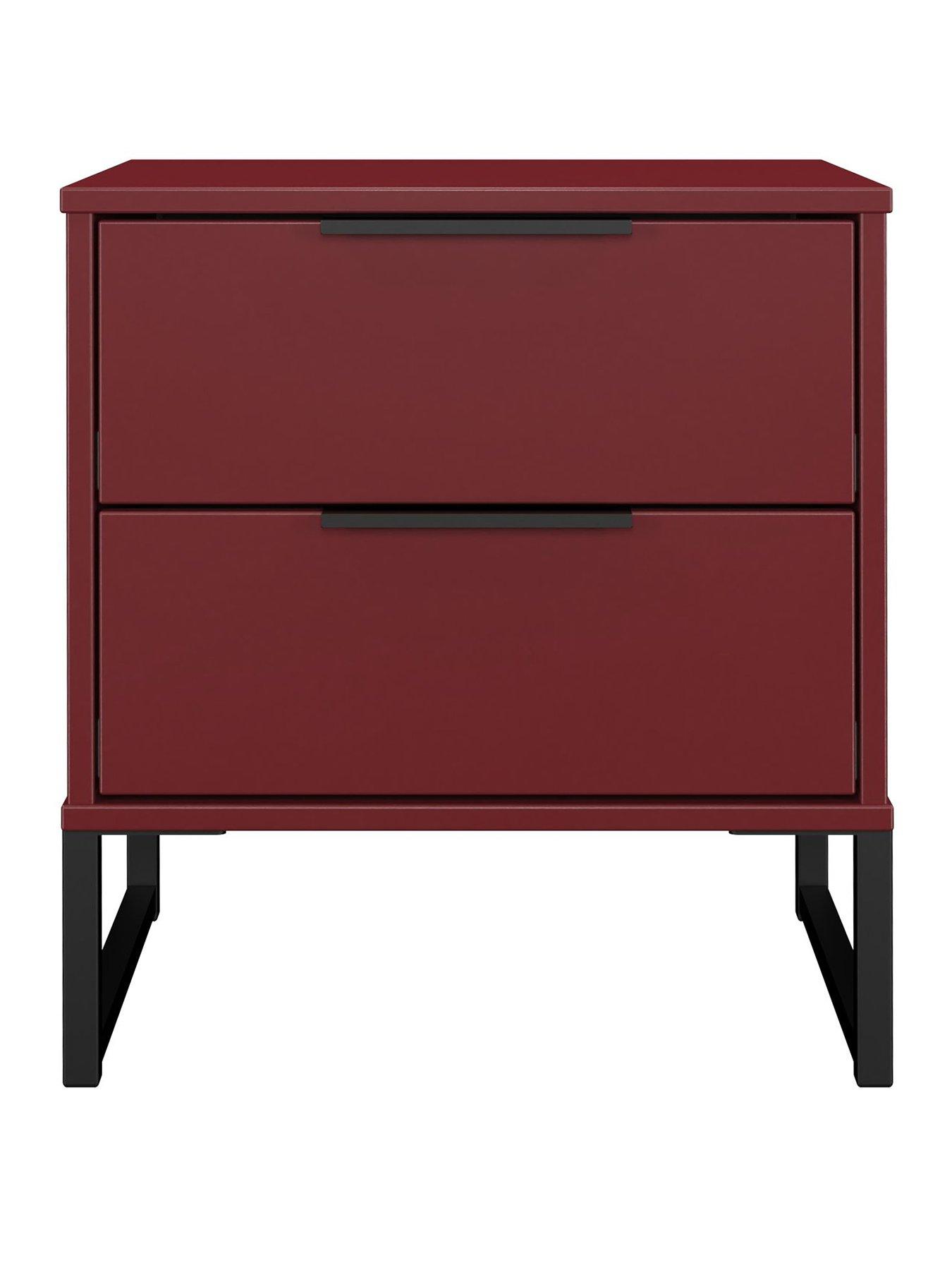 Image 2 of 6 of SWIFT Emerson 2 Drawer Bedside Table