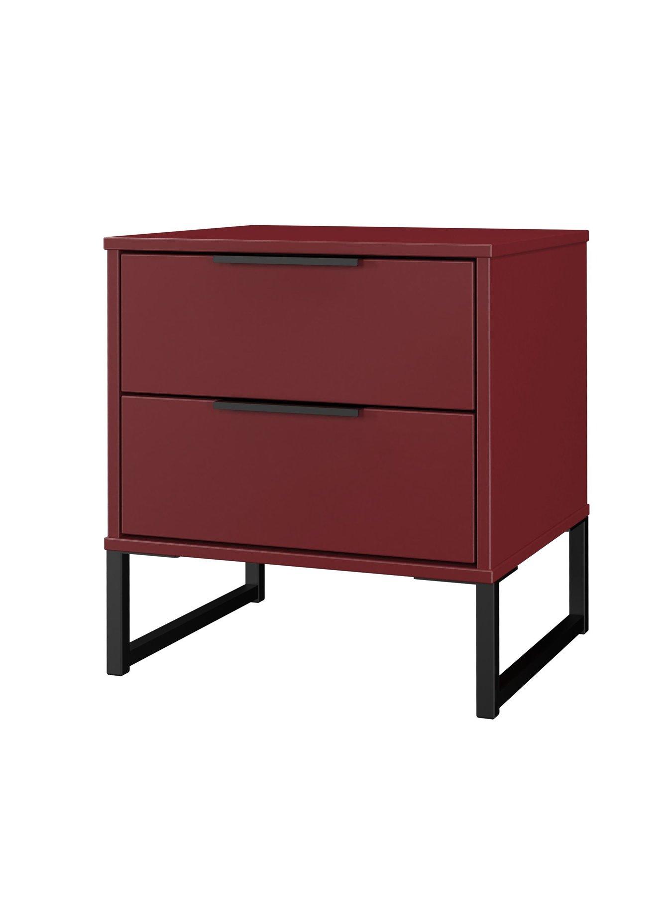 Image 3 of 6 of SWIFT Emerson 2 Drawer Bedside Table