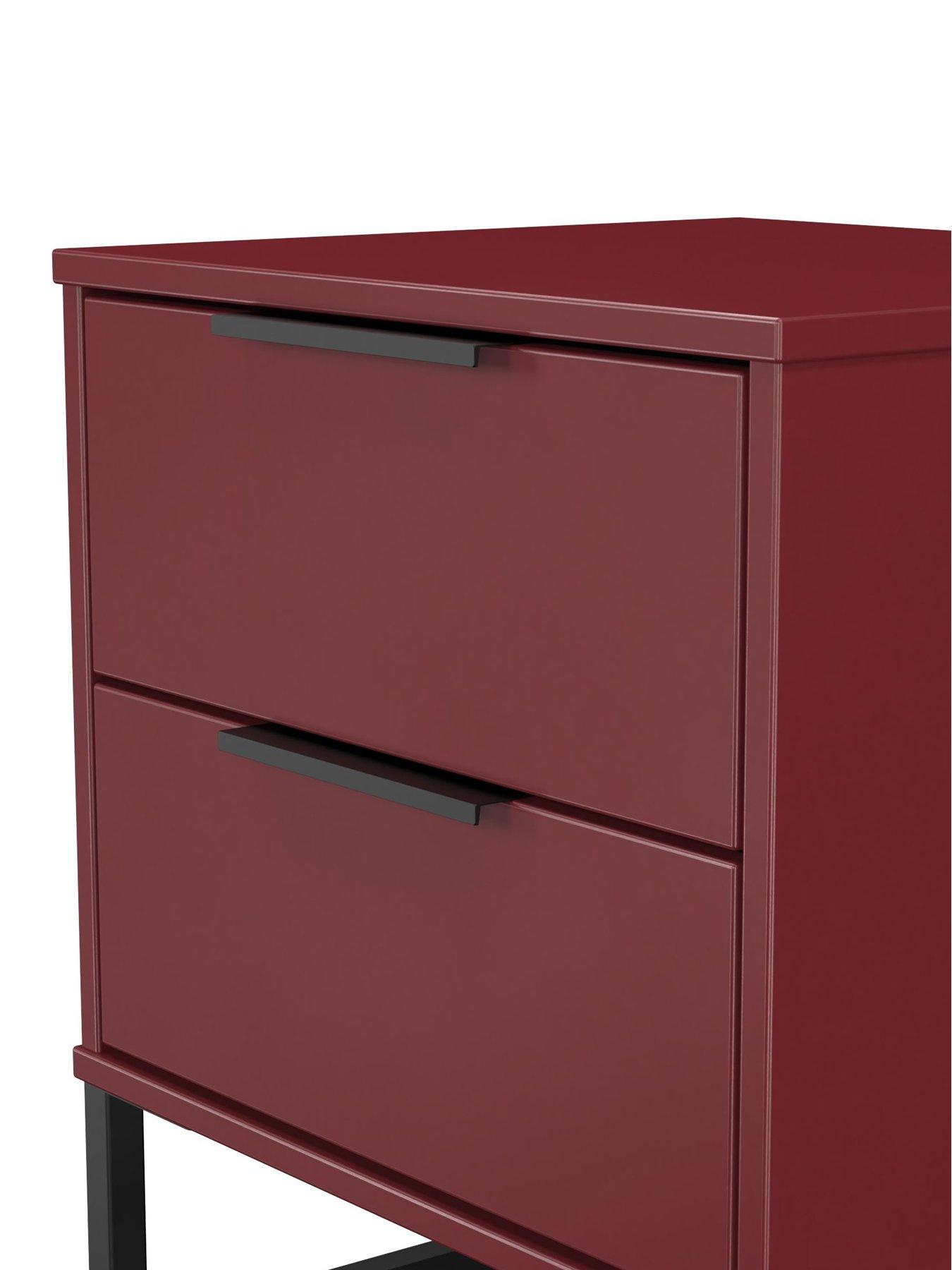 Image 4 of 6 of SWIFT Emerson 2 Drawer Bedside Table
