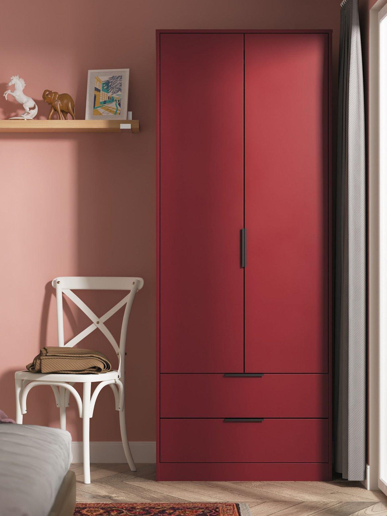 SWIFT Emerson 2 Door Wardrobe With 2 Drawers