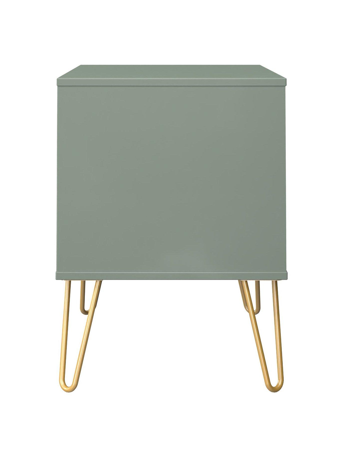 Image 6 of 6 of SWIFT Cube&nbsp;Ready Assembled 2 Drawer Side Table