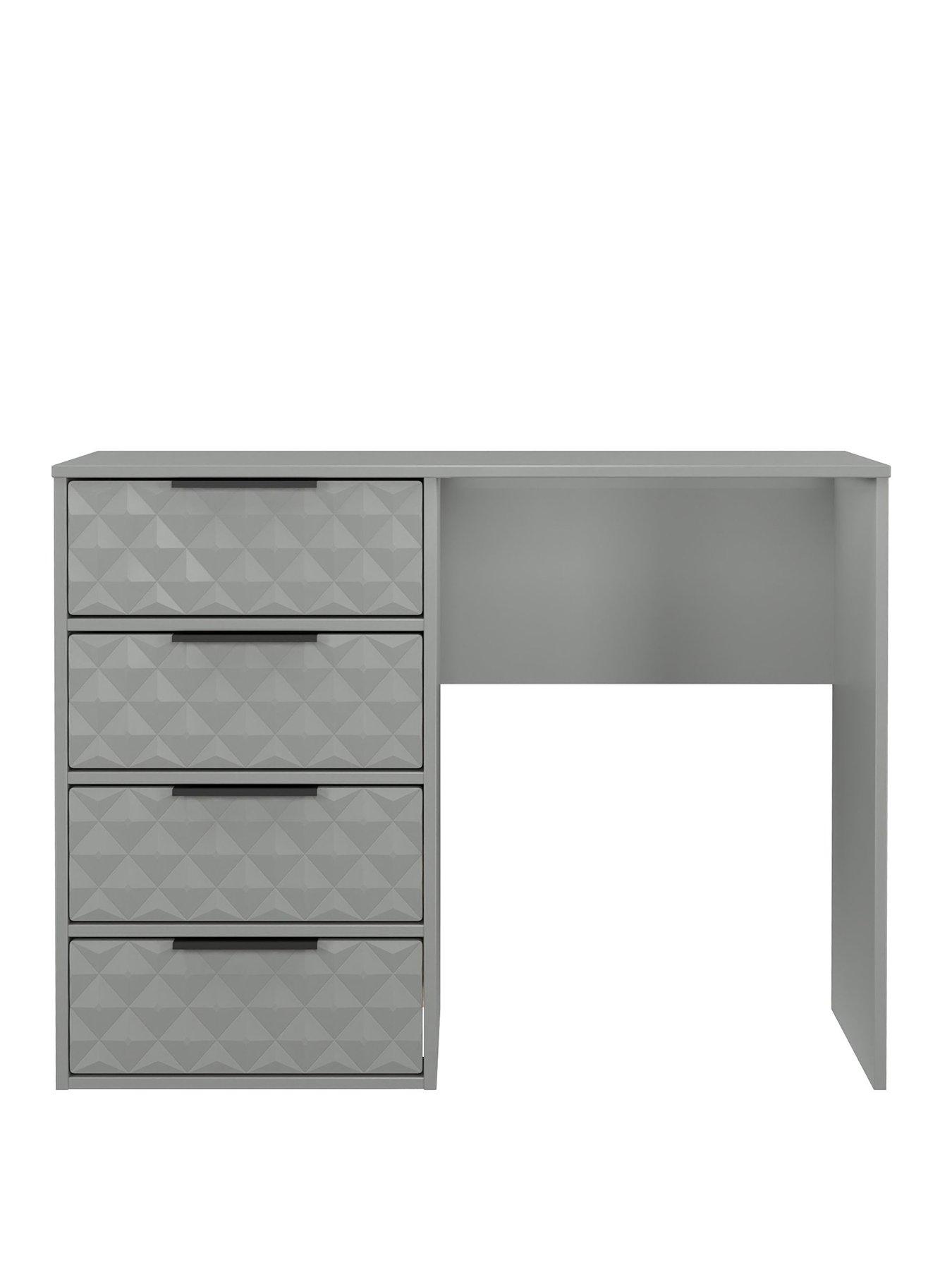 Image 2 of 6 of SWIFT Zayn 4 Drawer Dressing Table &amp; Stool Set