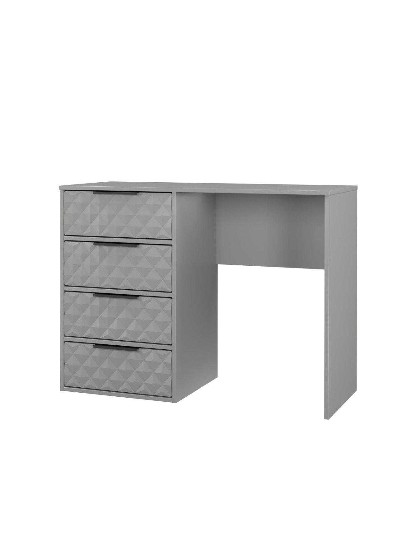 Image 3 of 6 of SWIFT Zayn 4 Drawer Dressing Table &amp; Stool Set