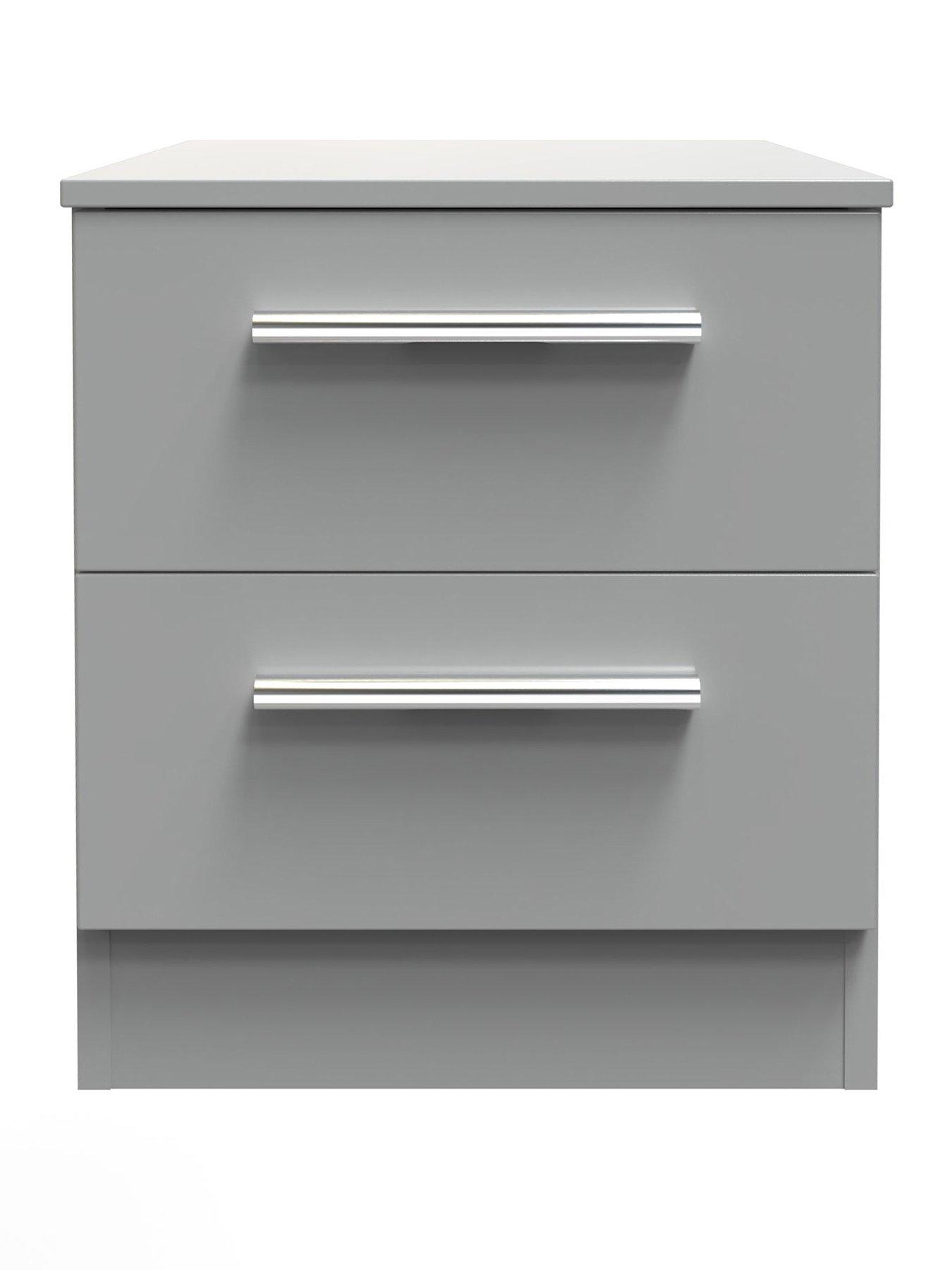 Image 2 of 6 of SWIFT Morgan Ready Assembled&nbsp;Kids 2 Drawer Bedside Table