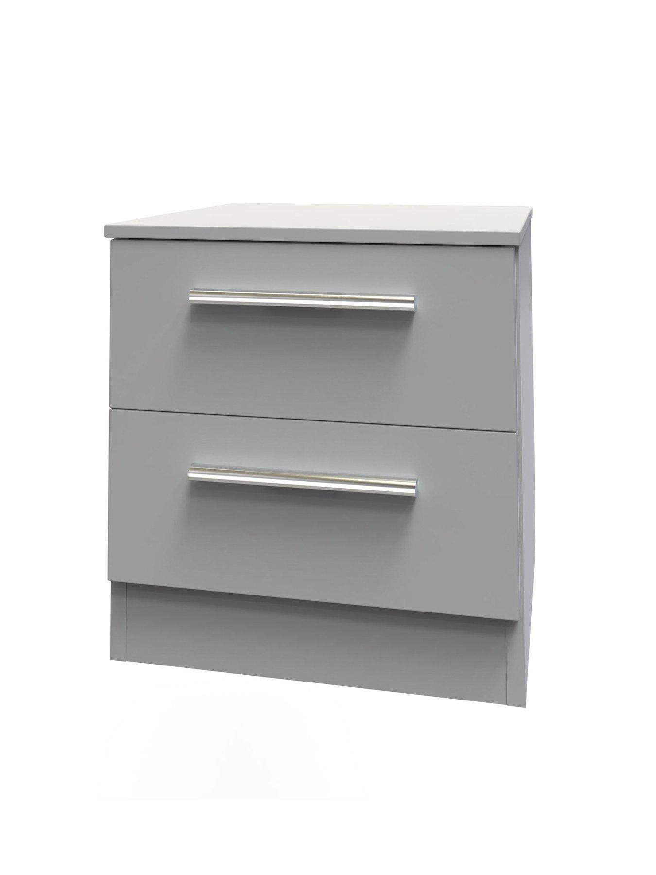 Image 3 of 6 of SWIFT Morgan Ready Assembled&nbsp;Kids 2 Drawer Bedside Table