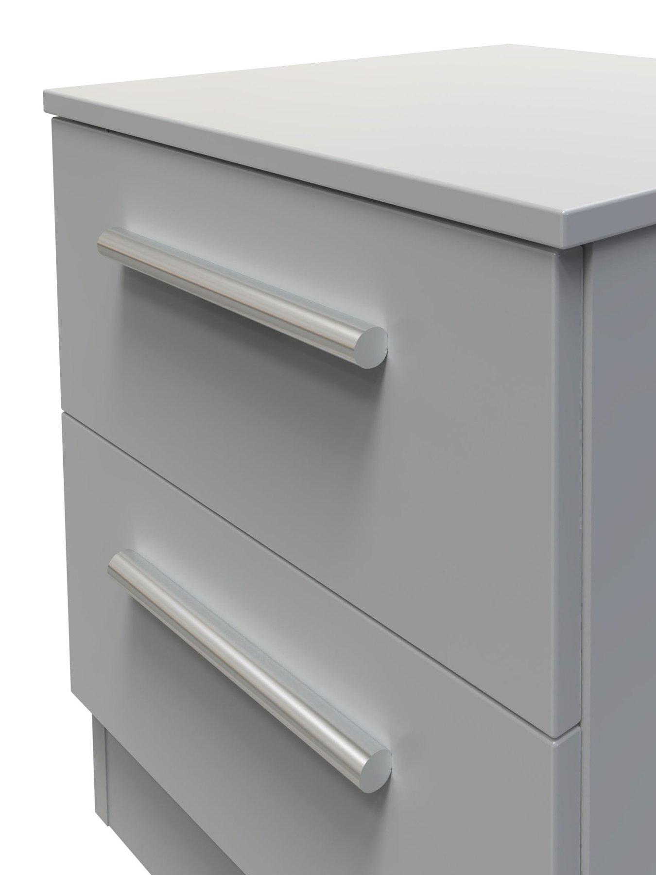 Image 4 of 6 of SWIFT Morgan Ready Assembled&nbsp;Kids 2 Drawer Bedside Table
