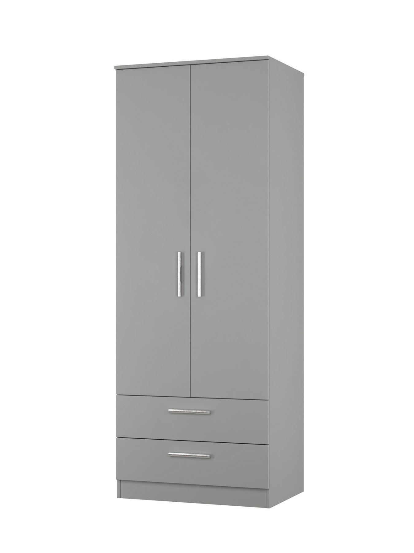Image 3 of 7 of SWIFT Morgan Ready Assembled&nbsp;Kids 2 Door 2 Drawer Wardrobe
