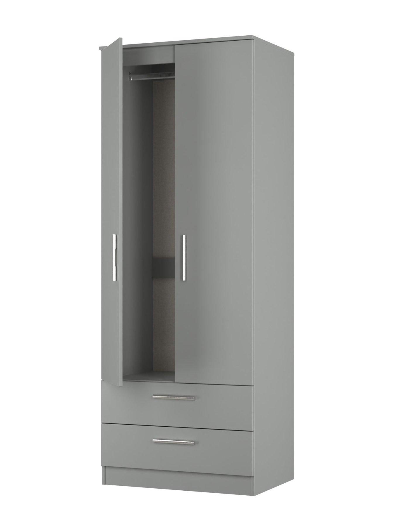 Image 5 of 7 of SWIFT Morgan Ready Assembled&nbsp;Kids 2 Door 2 Drawer Wardrobe