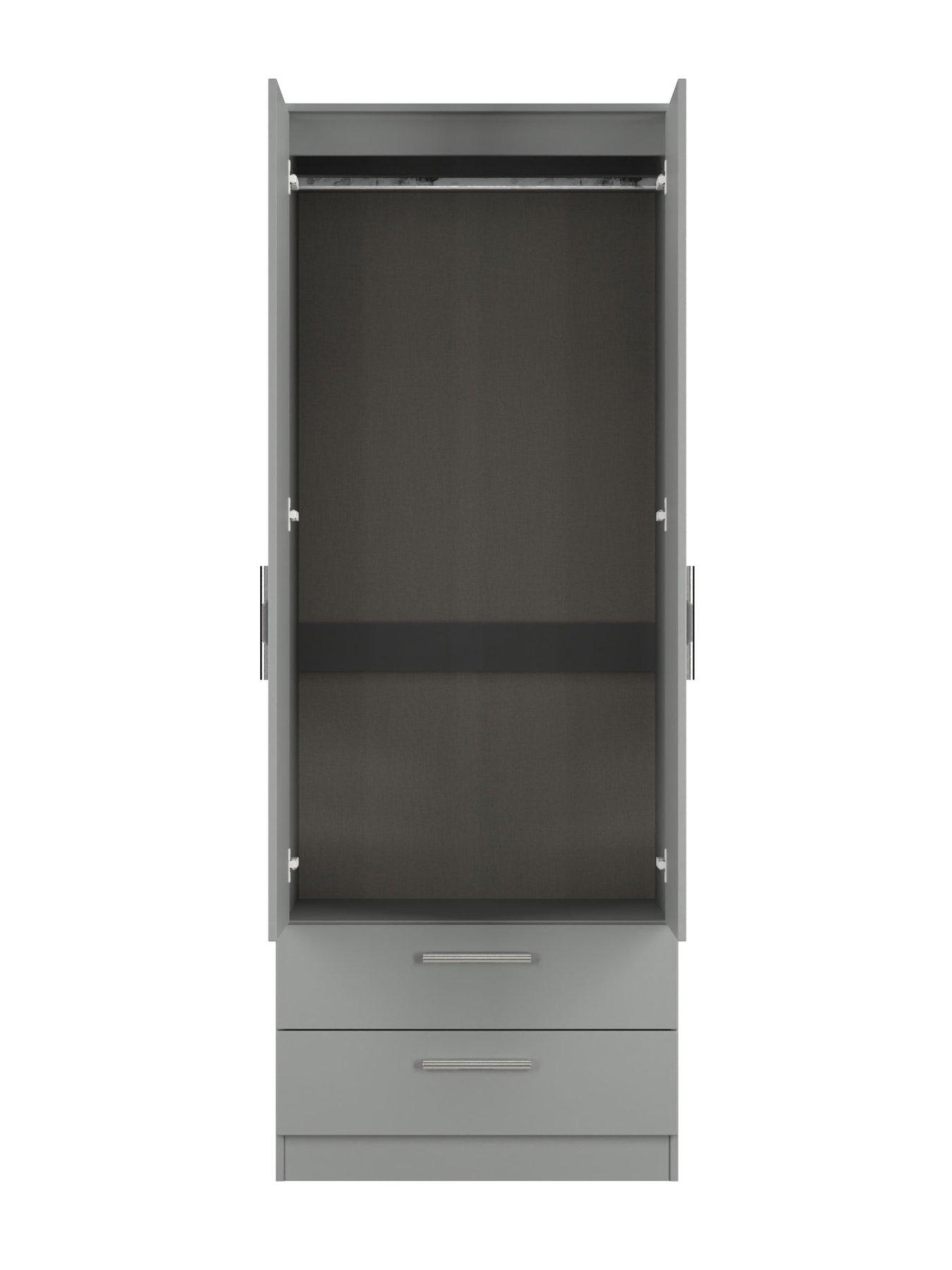 Image 7 of 7 of SWIFT Morgan Ready Assembled&nbsp;Kids 2 Door 2 Drawer Wardrobe