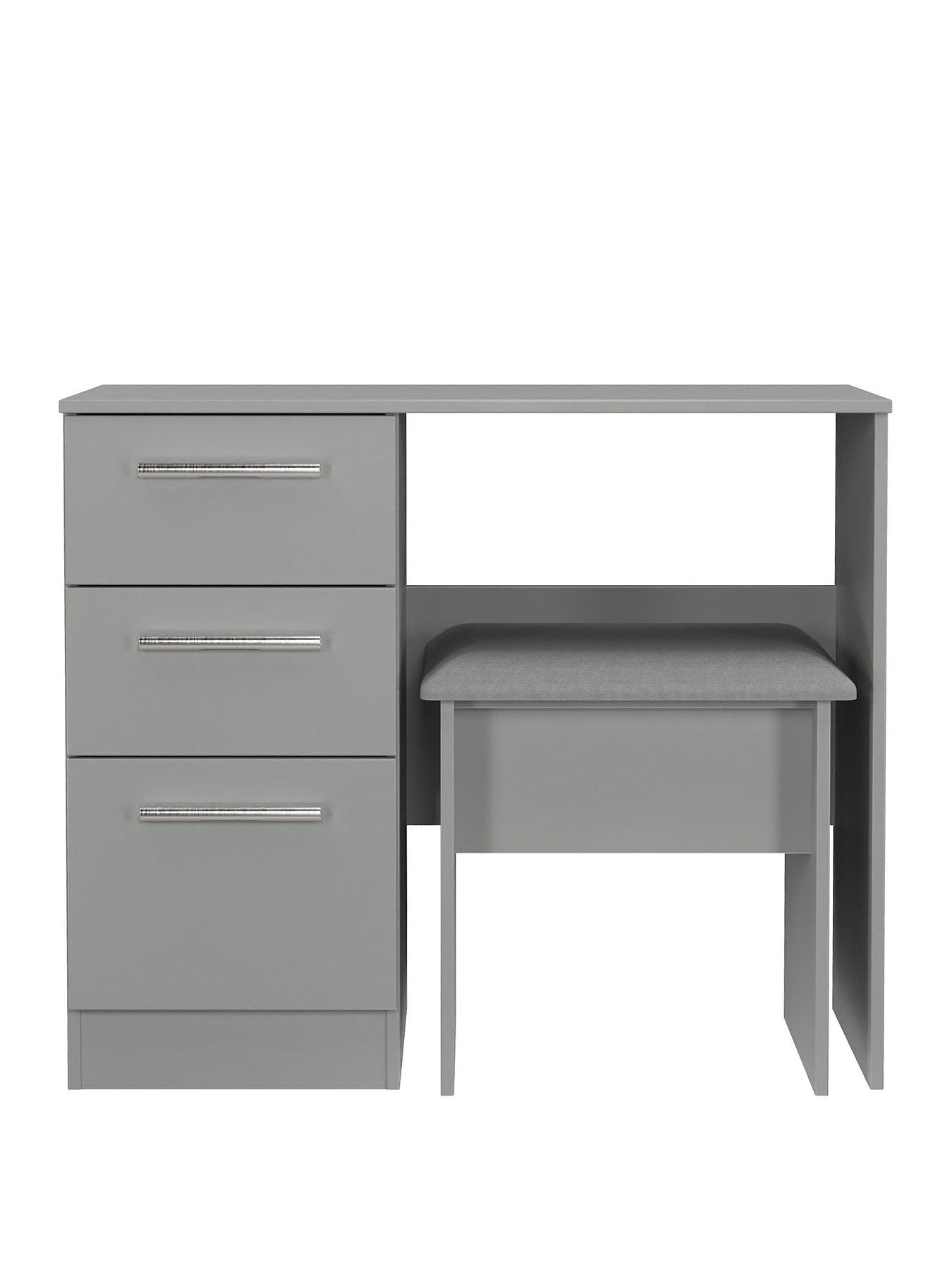 Image 2 of 6 of SWIFT Morgan Ready Assembled&nbsp;Kids Dressing Table &amp; Stool Set