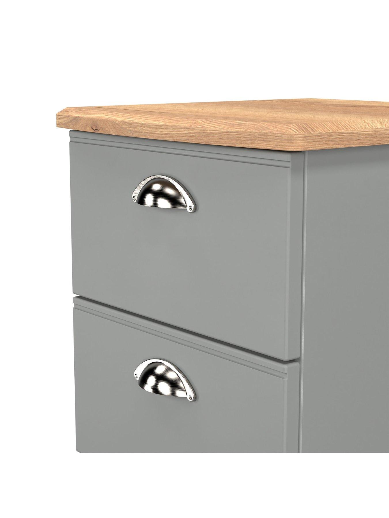 Image 4 of 6 of SWIFT Tivoli 3 Drawer Bedside Table