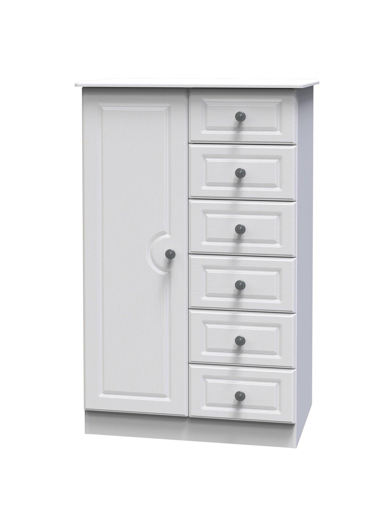Image 3 of 7 of SWIFT Teddy Kids 1 Door 5 Drawer Ready Assembled&nbsp;Wardrobe