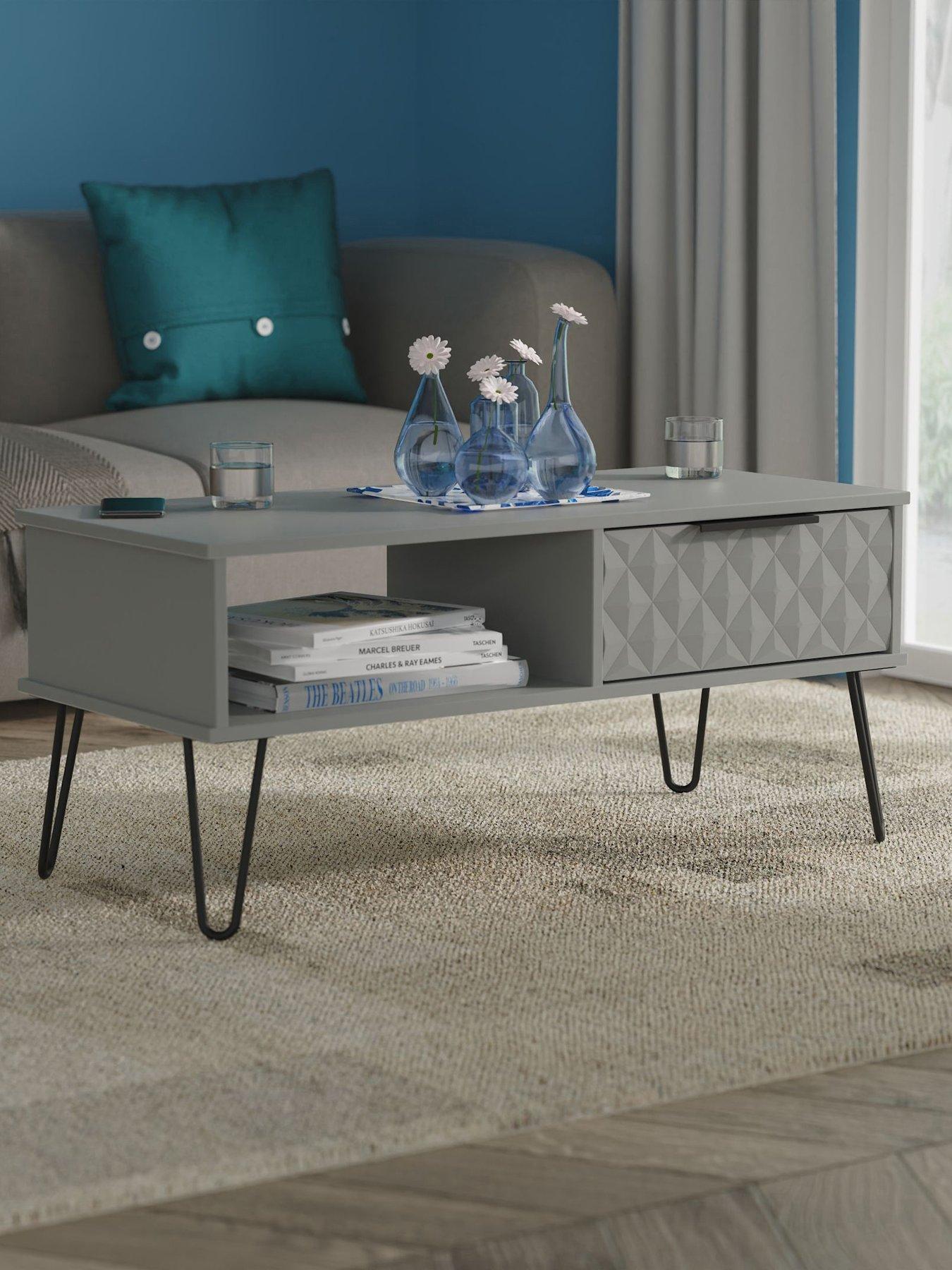 SWIFT Zayn Ready Assembled 1 Drawer Coffee Table