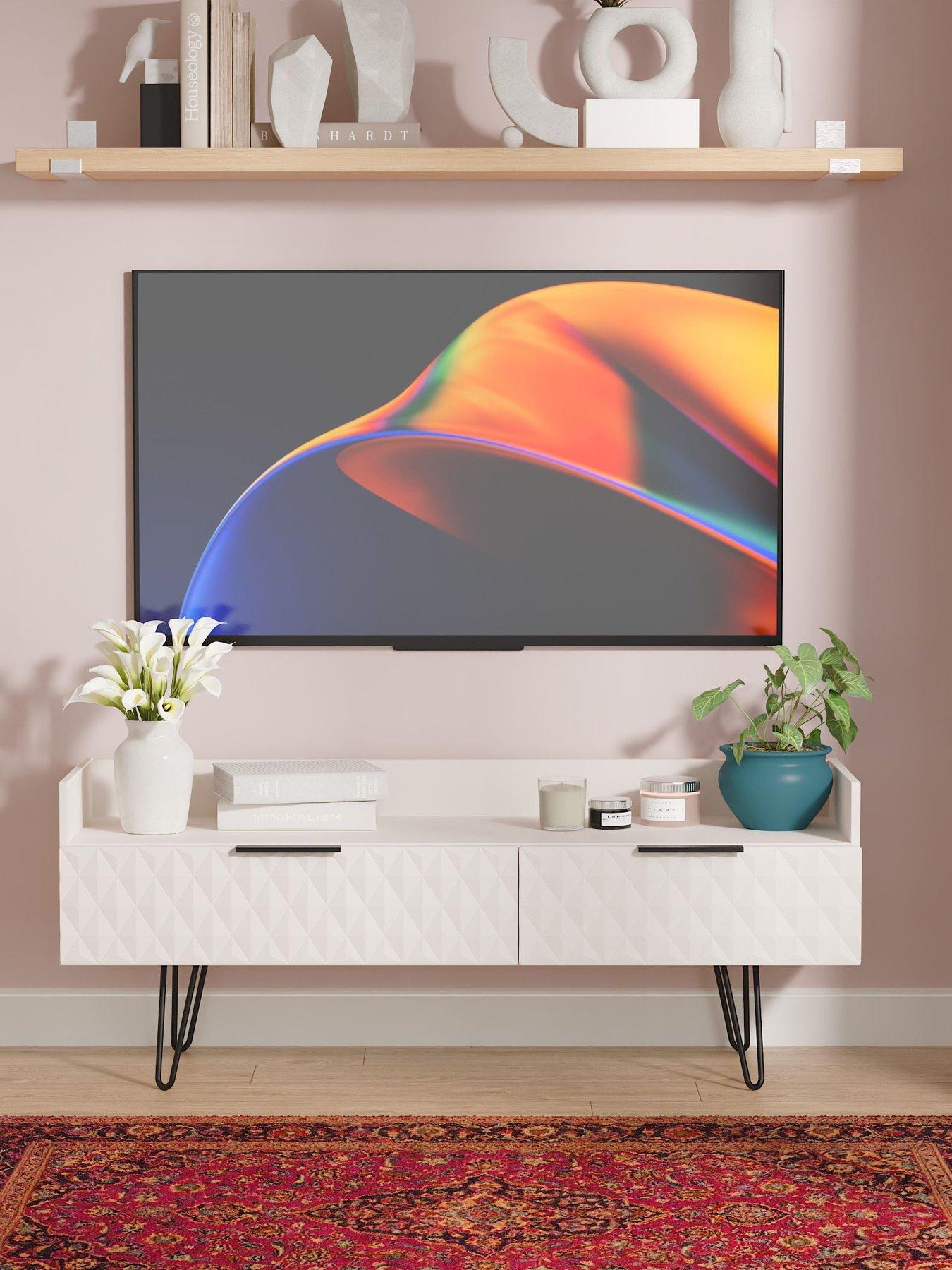 SWIFT Zayn Ready Assembled 2 Drawer Tv Unit