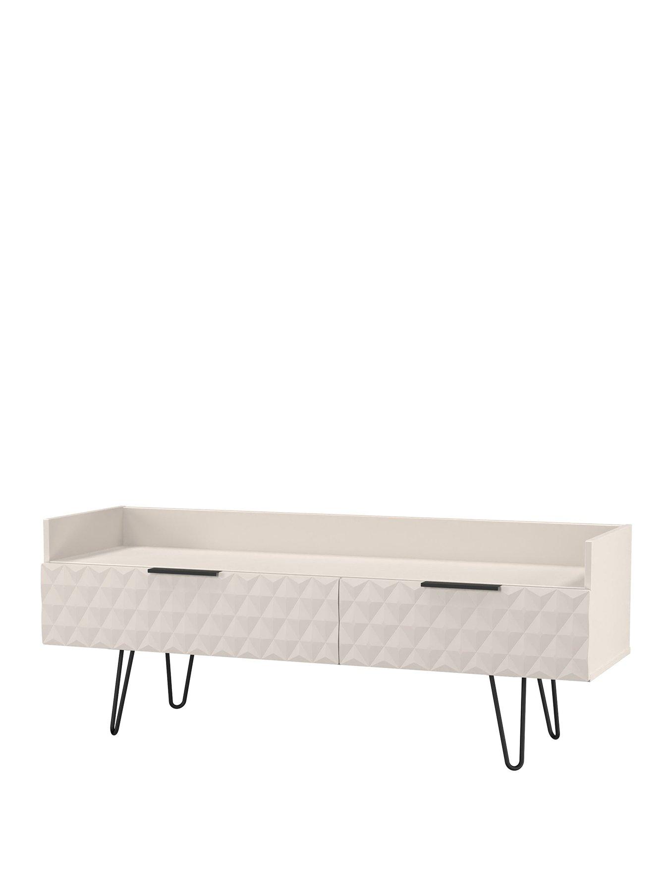 Image 3 of 6 of SWIFT Zayn Ready Assembled&nbsp;2 Drawer Tv Unit