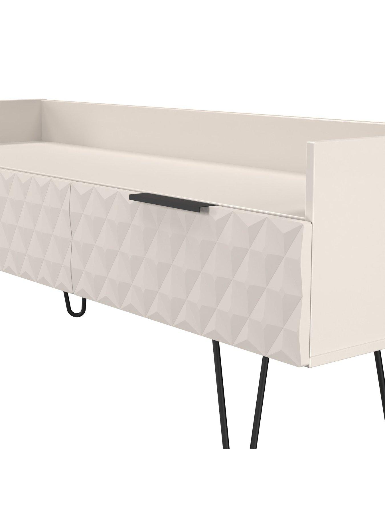 Image 4 of 6 of SWIFT Zayn Ready Assembled&nbsp;2 Drawer Tv Unit