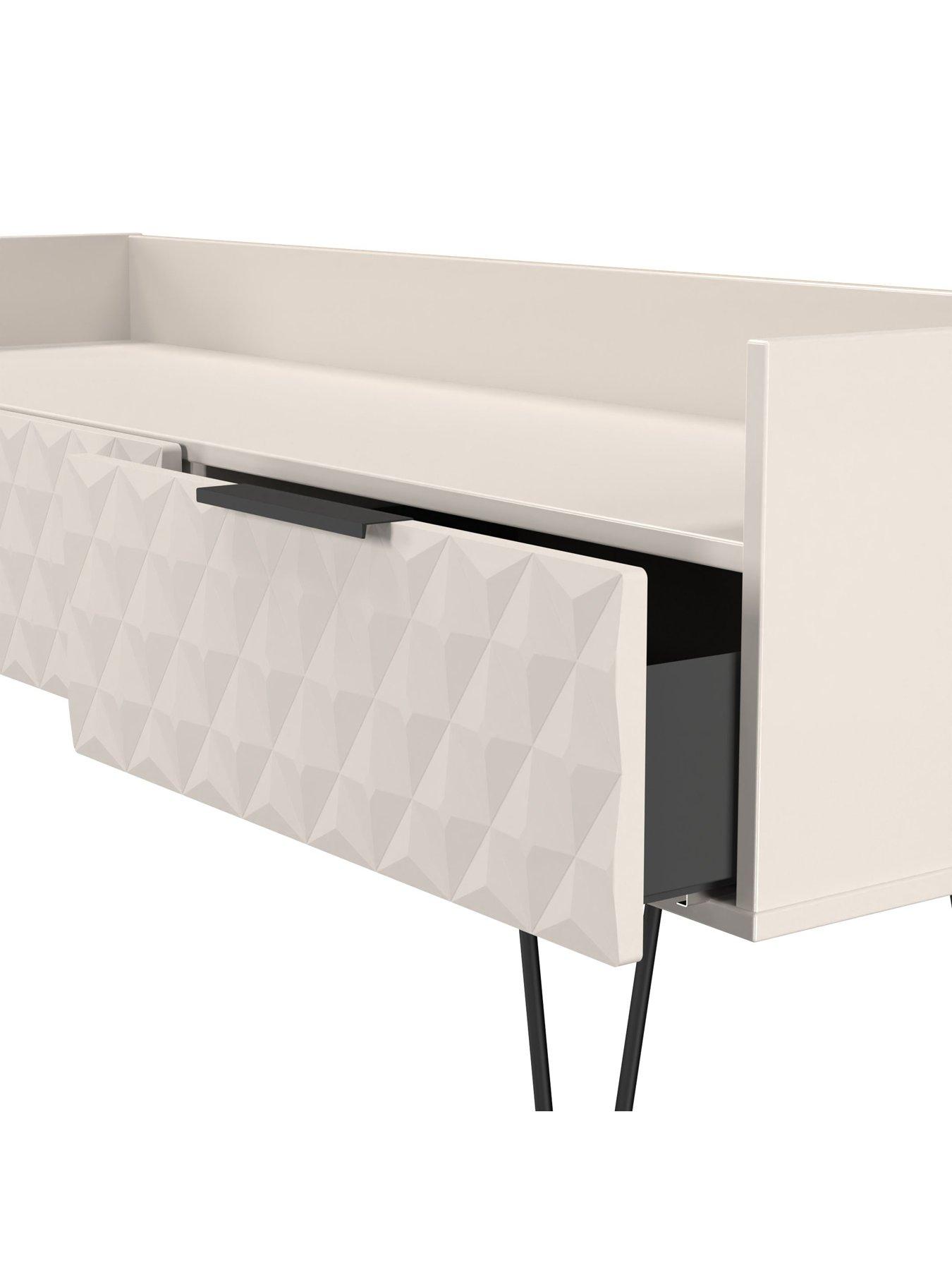Image 5 of 6 of SWIFT Zayn Ready Assembled&nbsp;2 Drawer Tv Unit