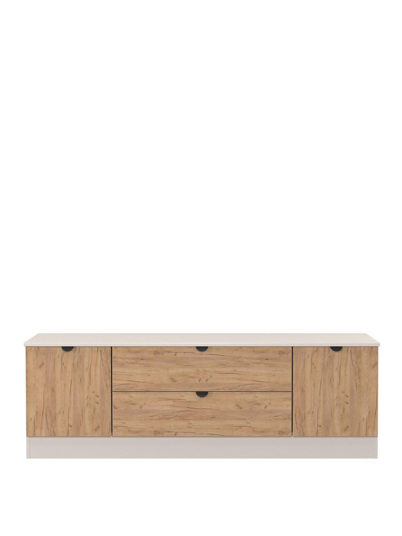undefined Nefeli 2 Door 2 Drawer Wide Tv Unit