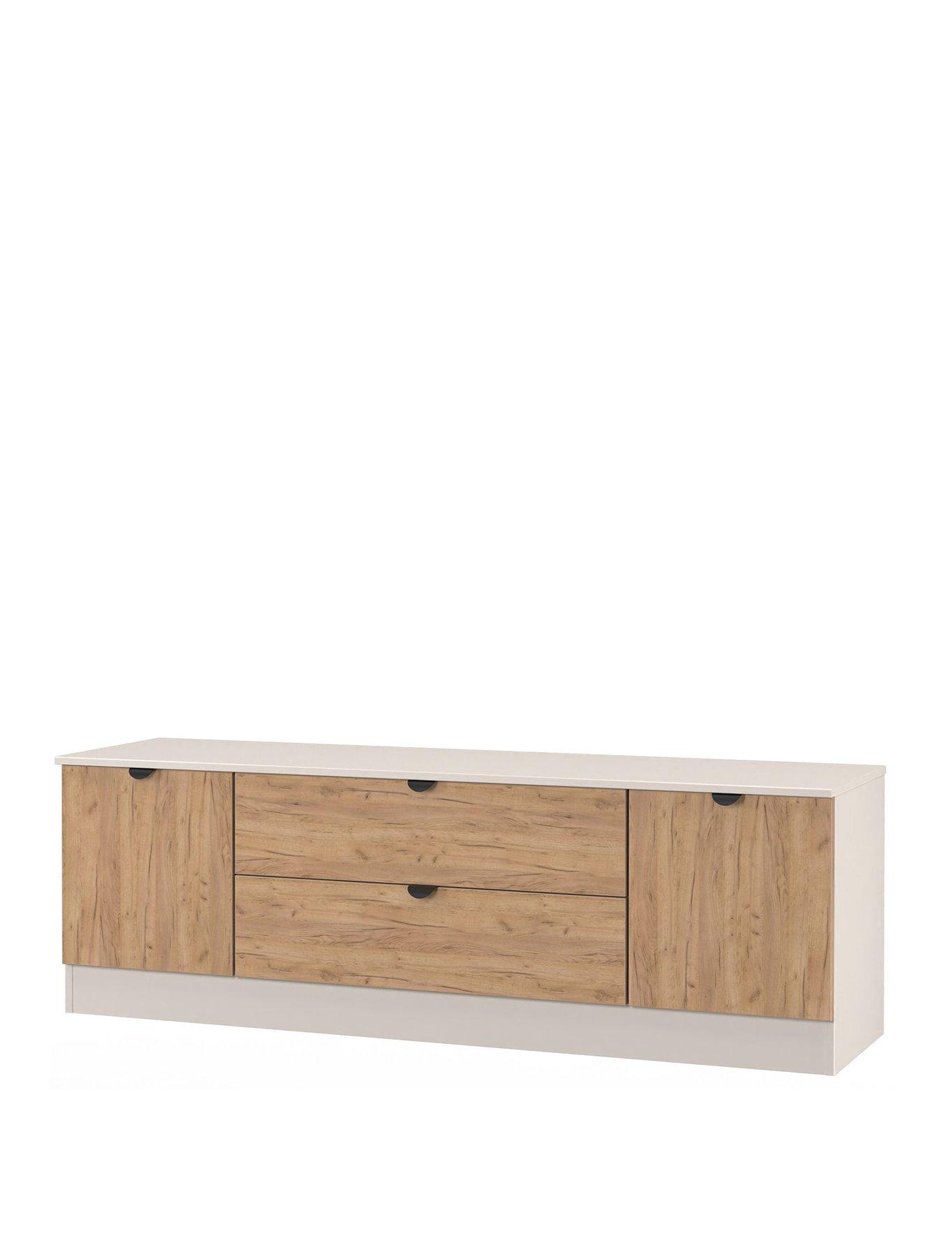 Image 2 of 5 of SWIFT Nefeli Ready Assembled 2 Door 2 Drawer Wide TV Unit / Sideboard