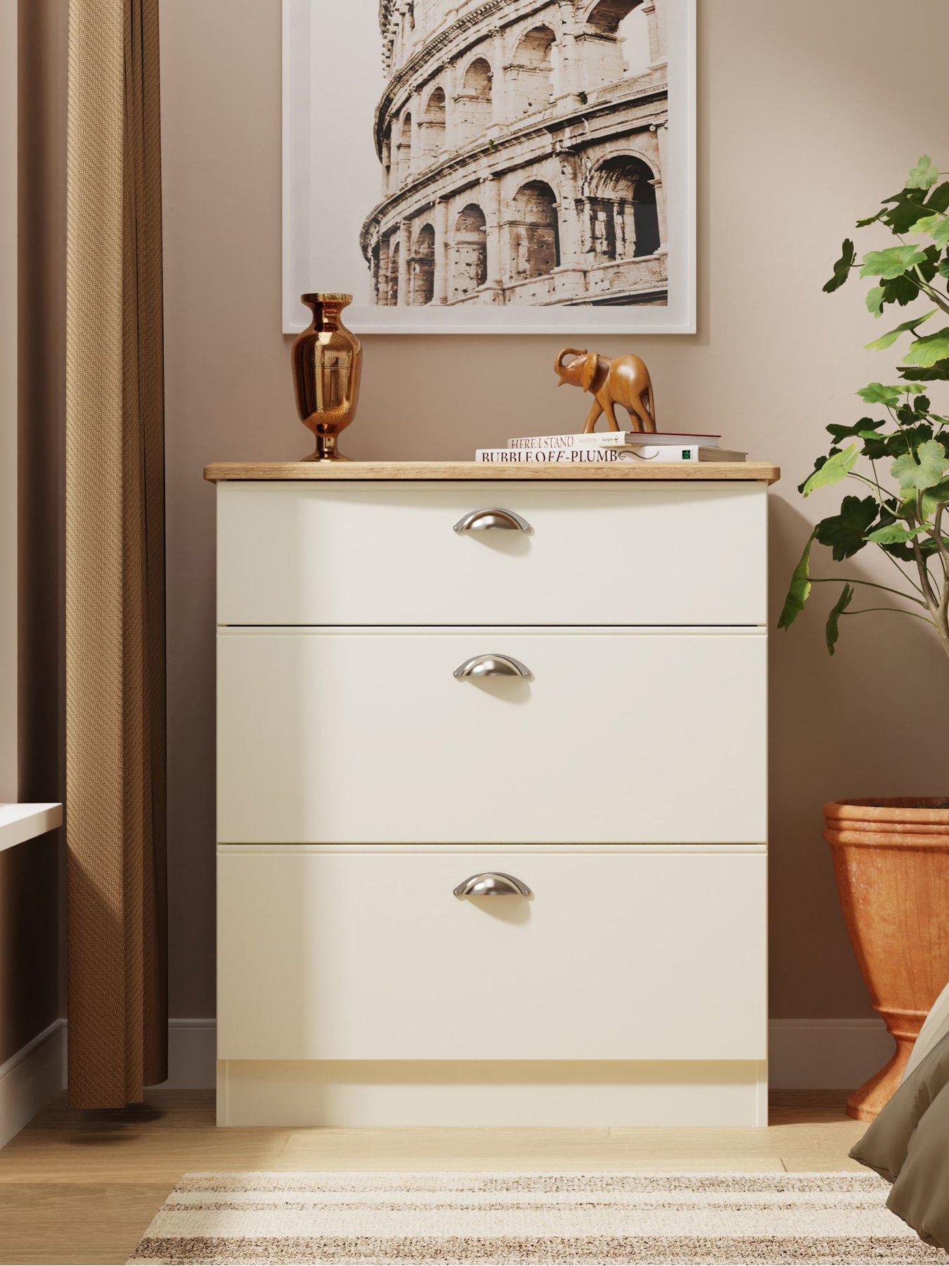 SWIFT Tivoli 3 Drawer Deep Chest