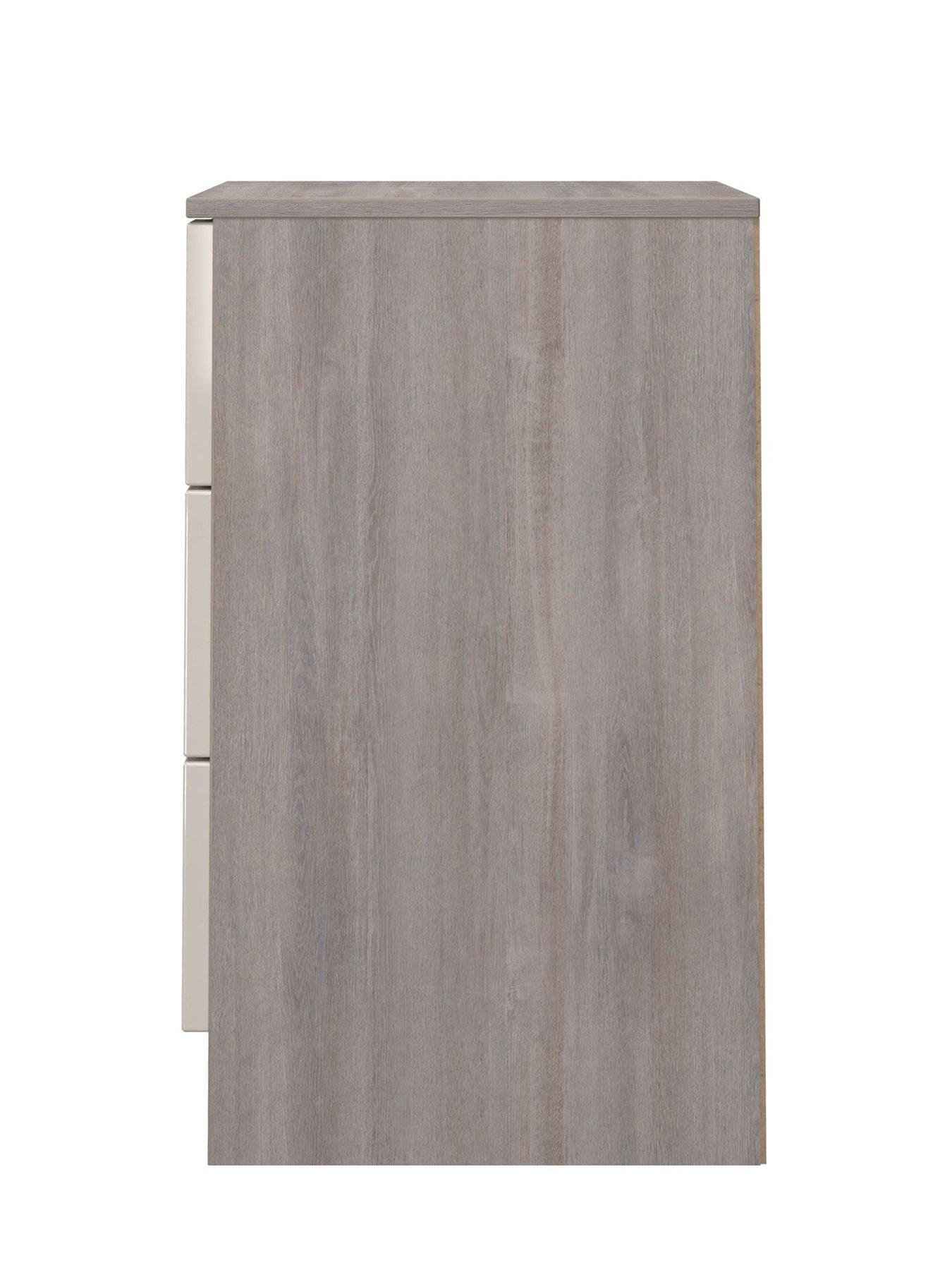 Image 3 of 5 of SWIFT Florence 3 Drawer Bedside Table