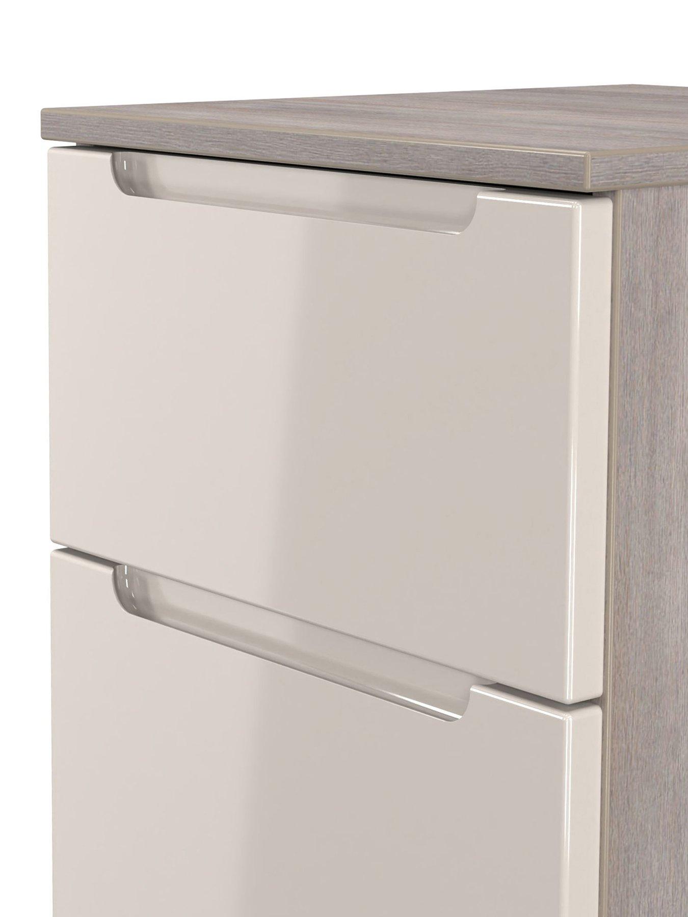 Image 5 of 5 of SWIFT Florence 3 Drawer Bedside Table