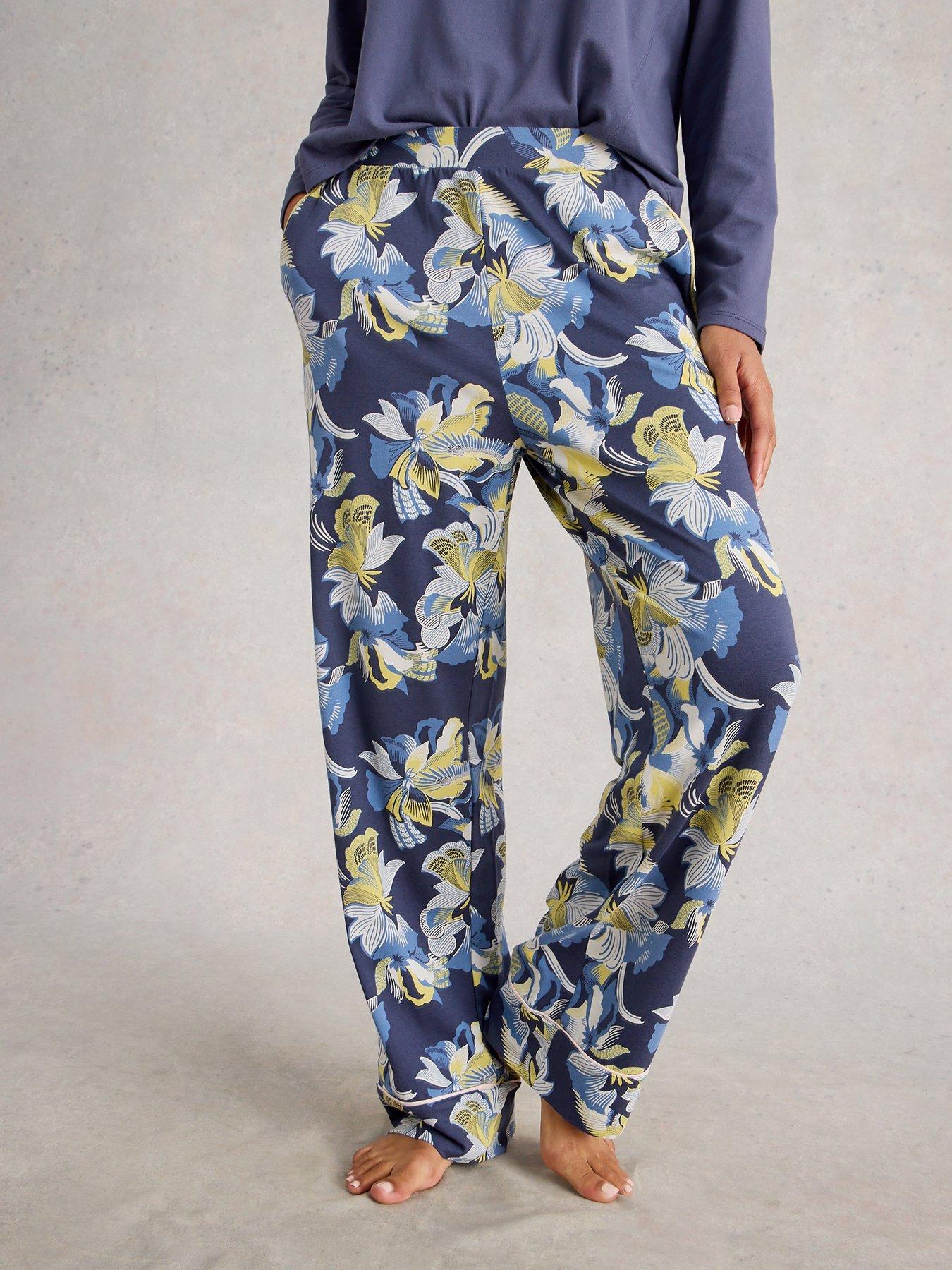 White Stuff Nina Jersey Pyjama Bottom - Purple