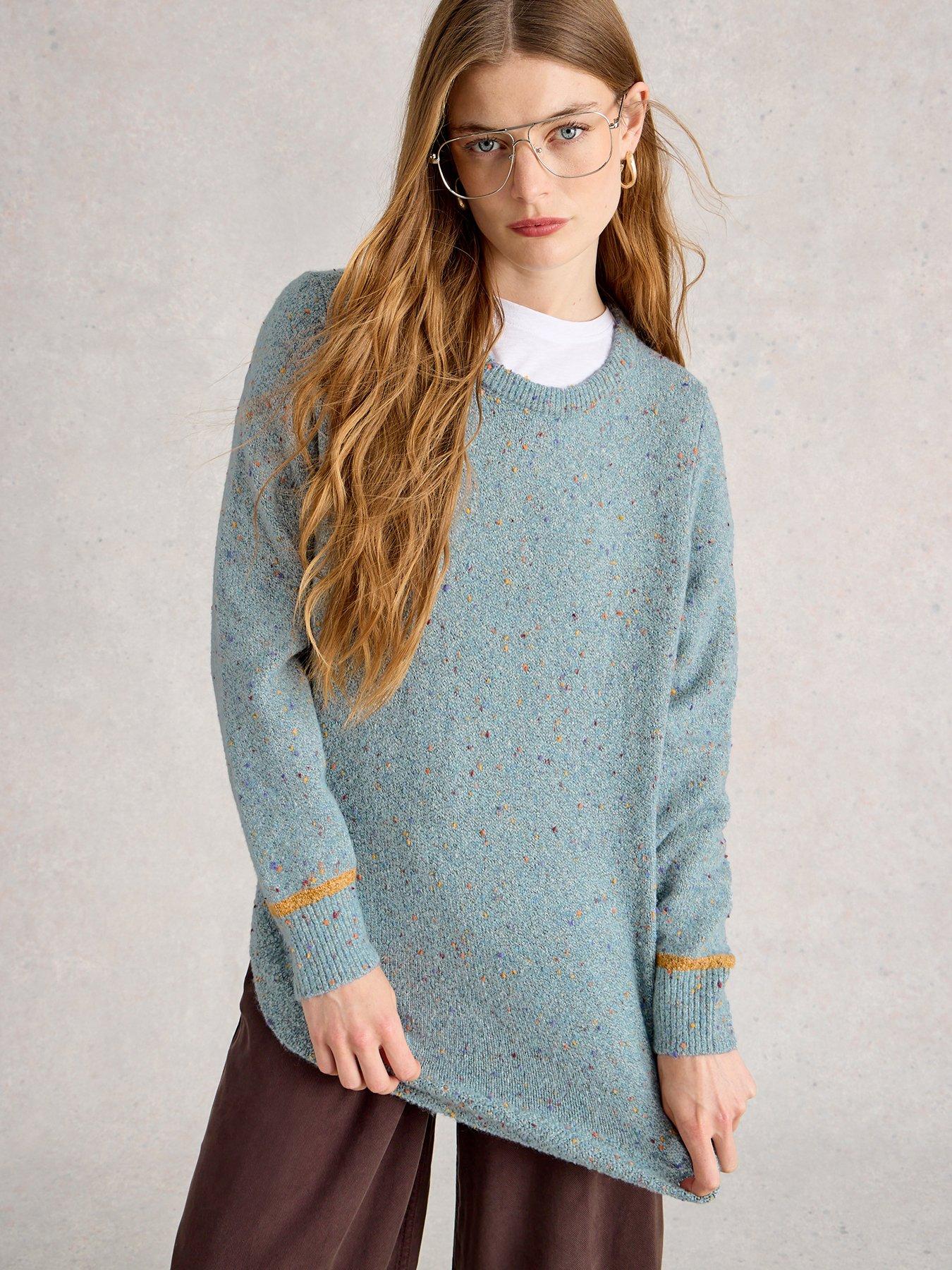White Stuff Talia Nep Jumper - Green