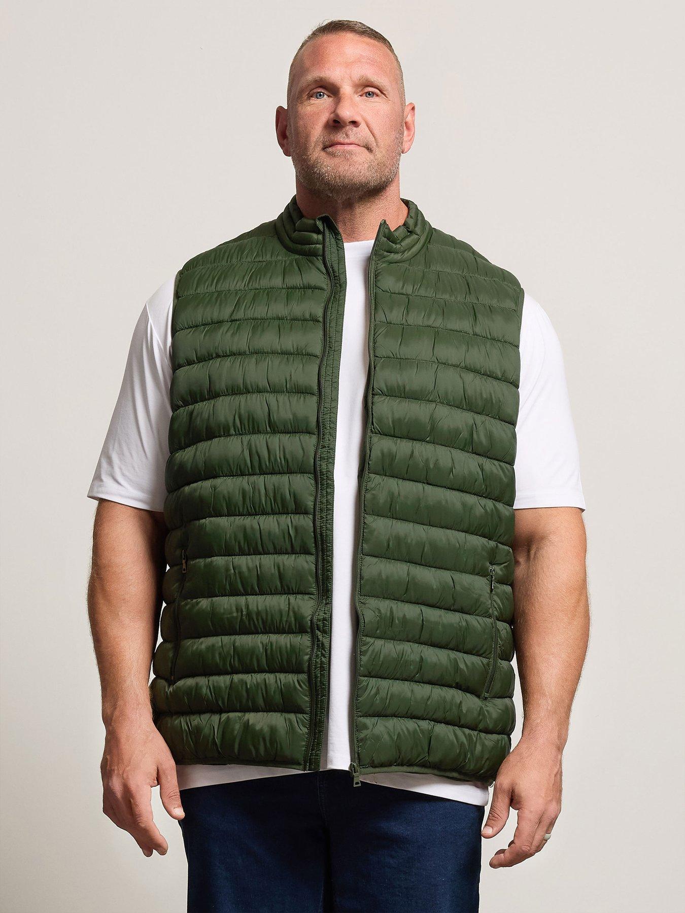 undefined Puffer Gilet - Dark Green