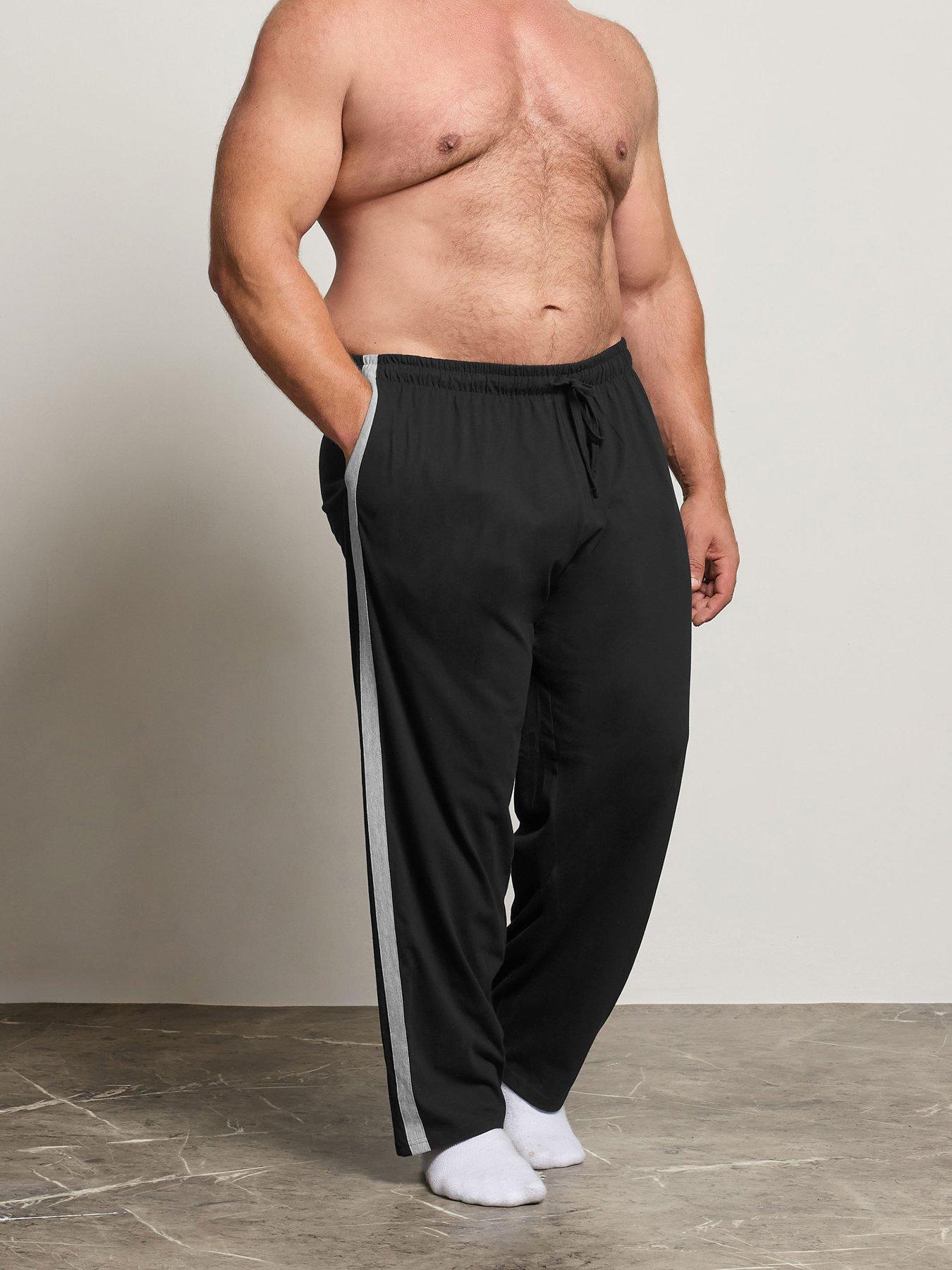 undefined Jersey Lounge Joggers - Black