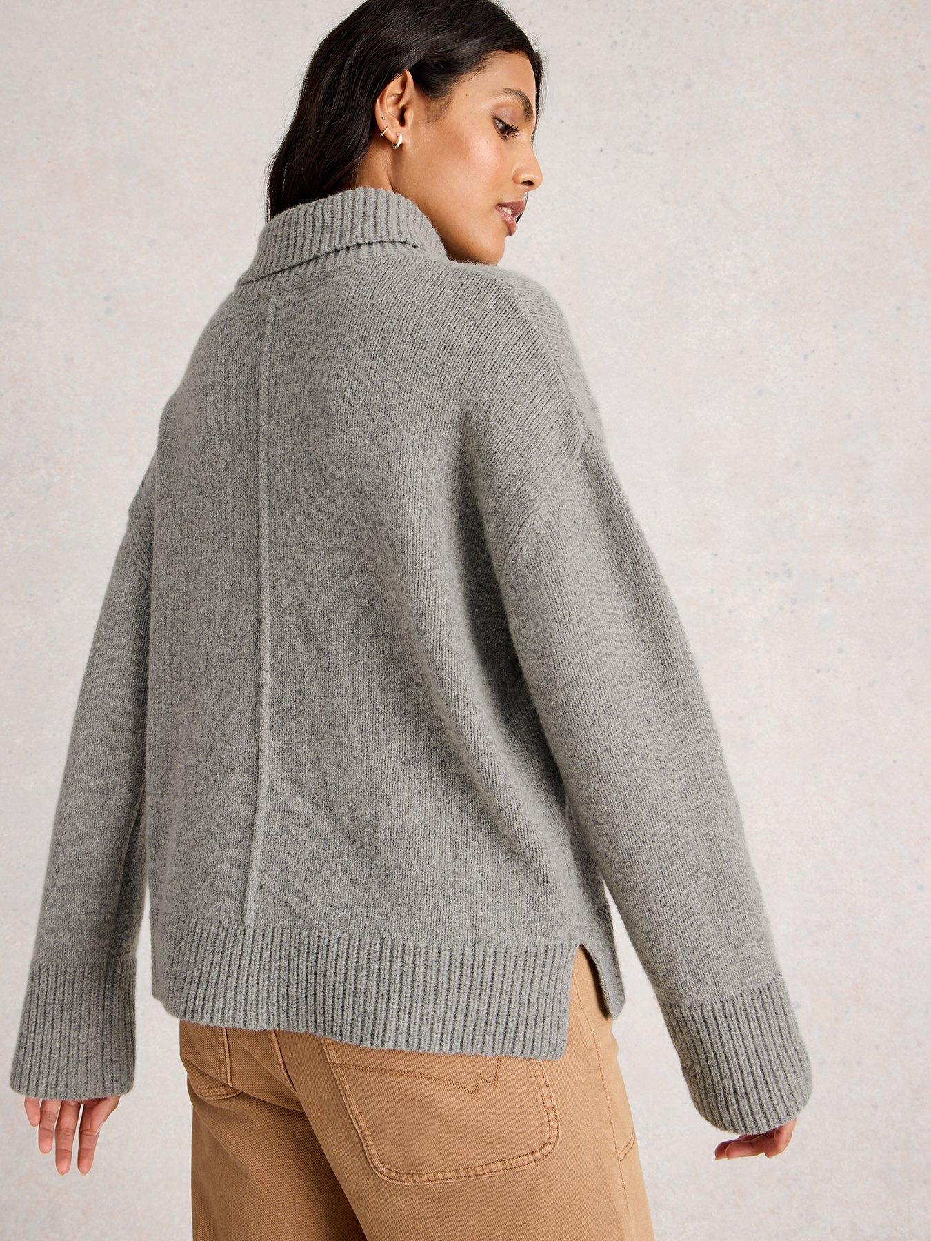 Image 2 of 6 of White Stuff Marianne Jumper - Grey