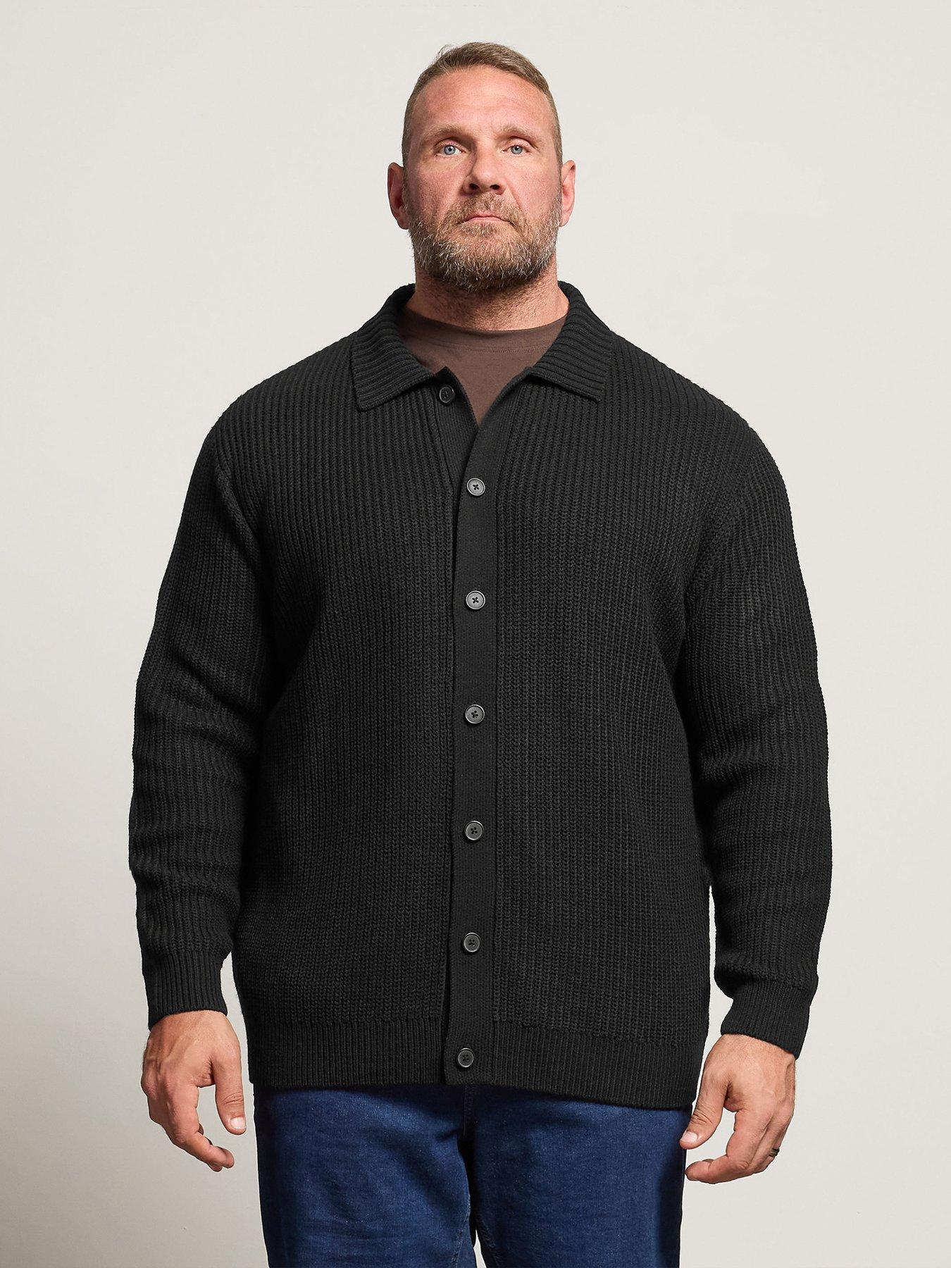 undefined Long Sleeve Knitted Shirt - Black