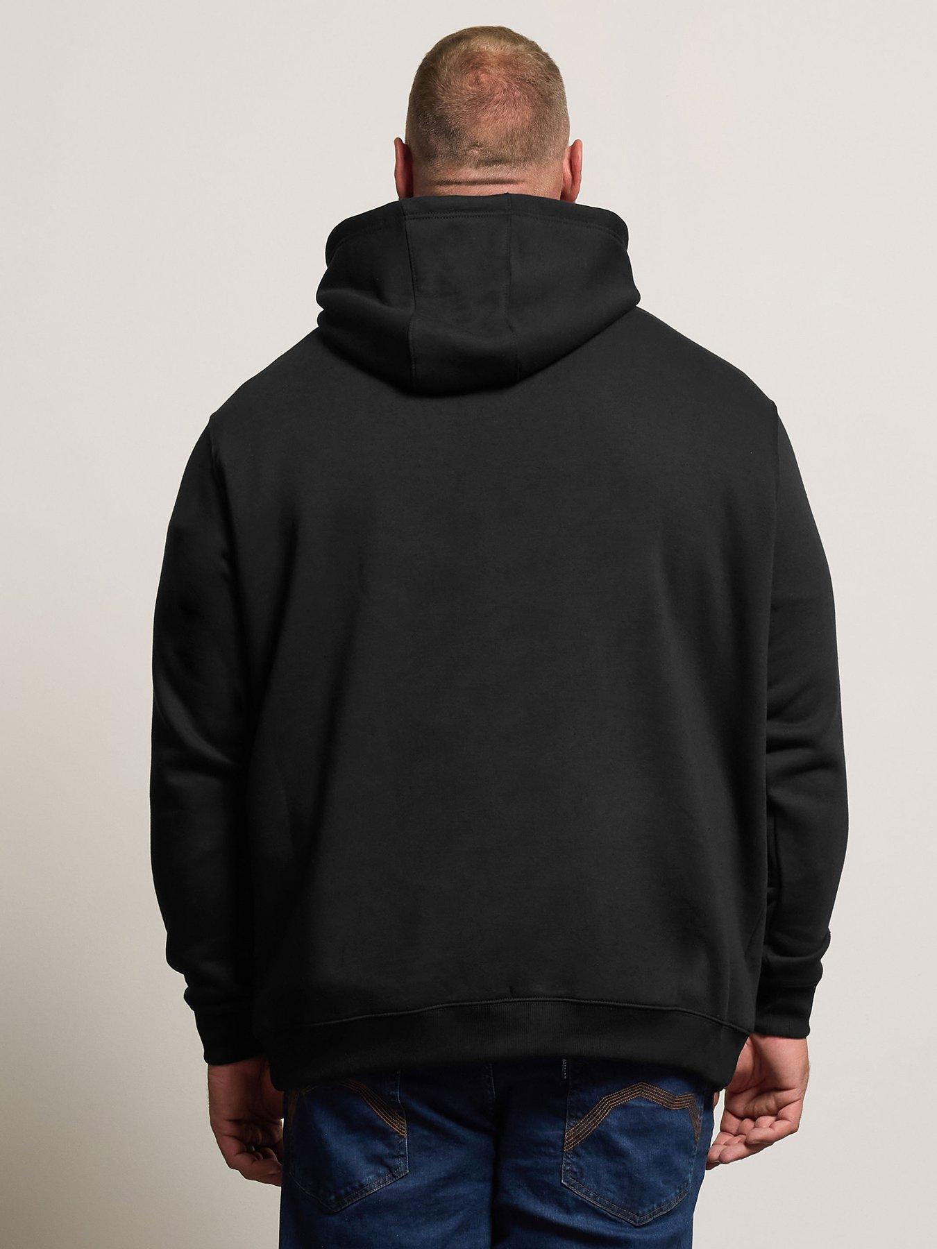 Image 2 of 4 of BadRhino Eagle Graphic Hoodie - Black
