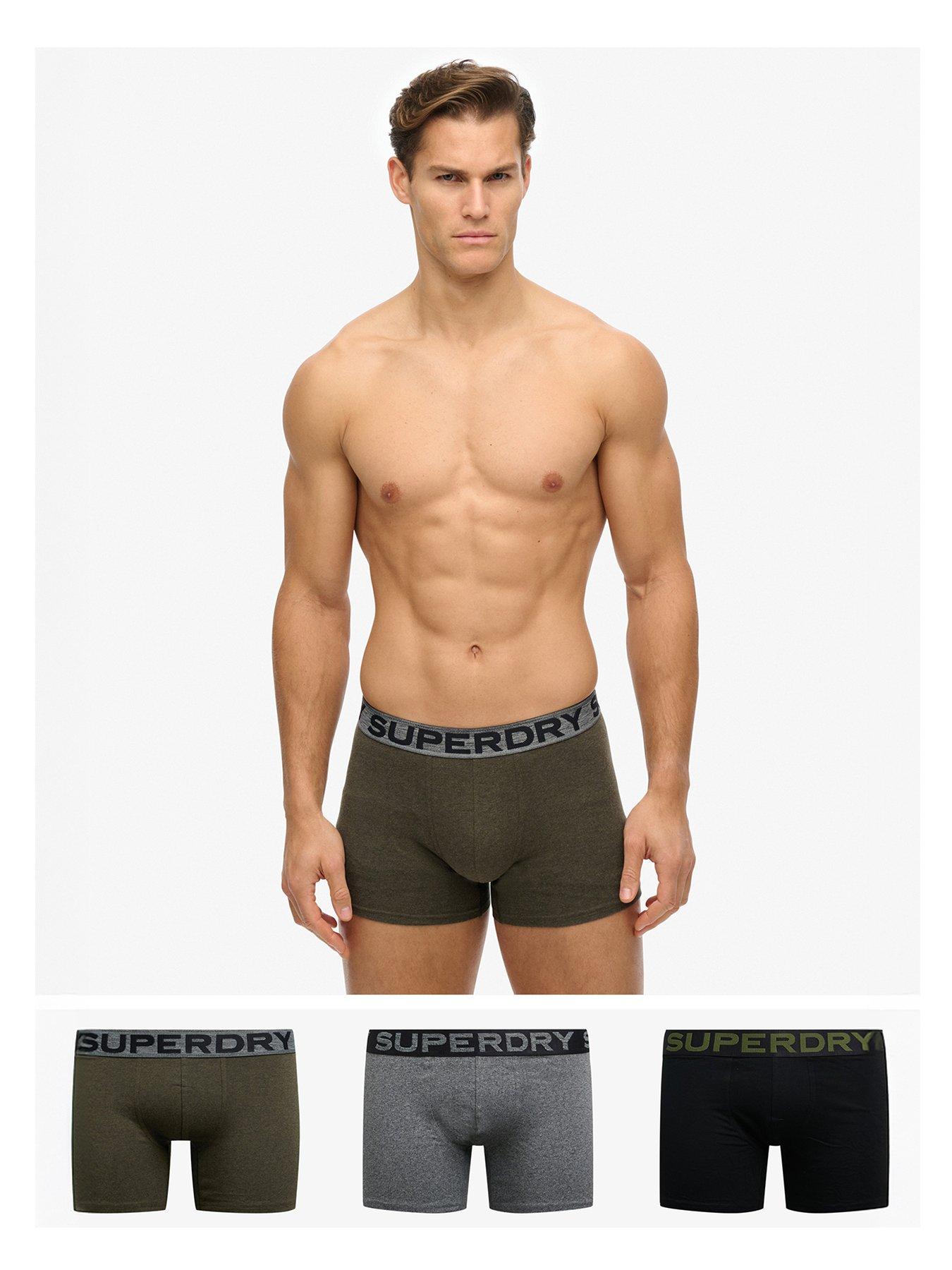 Image 1 of 3 of Superdry 3 Pack Boxers- Multi