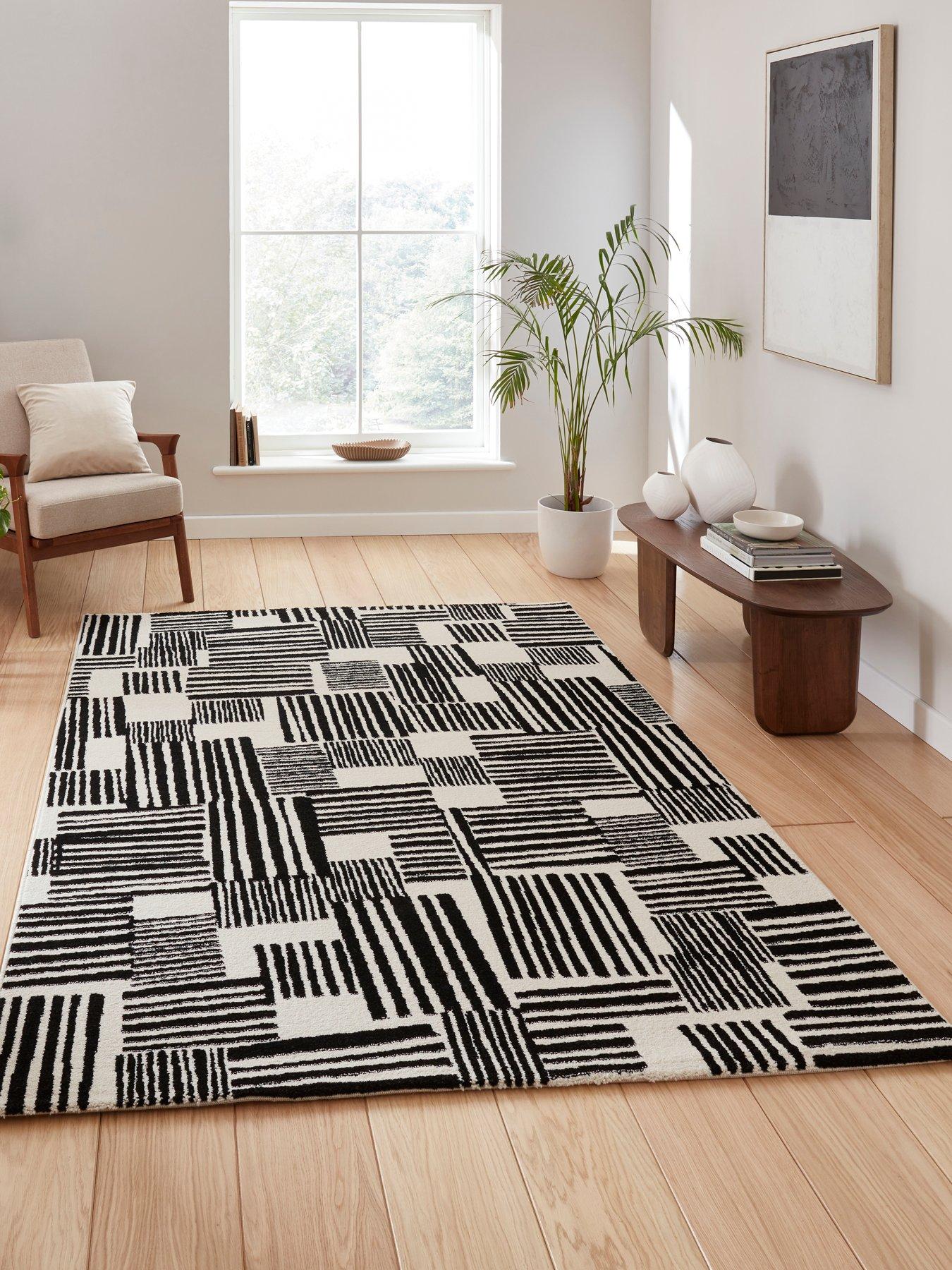 Image 1 of 7 of Catherine Lansfield Blocks Black/White