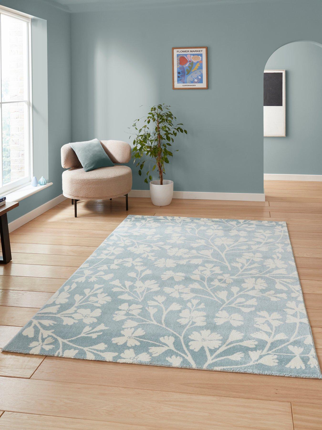 Image 1 of 7 of Catherine Lansfield Grace Floral Blue